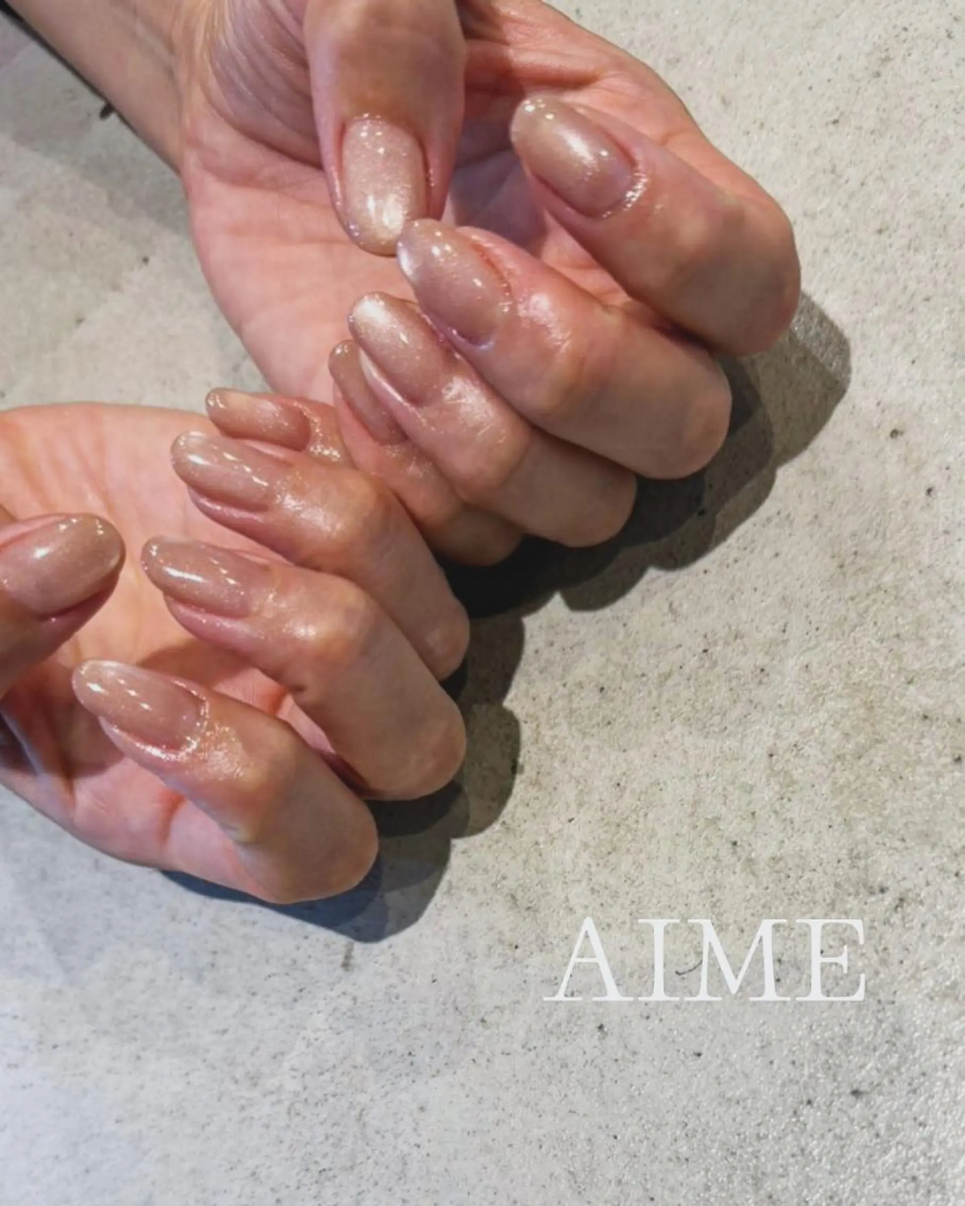 ネイル アートネイル ハンドネイル AIME （momo）のネイルデザイン