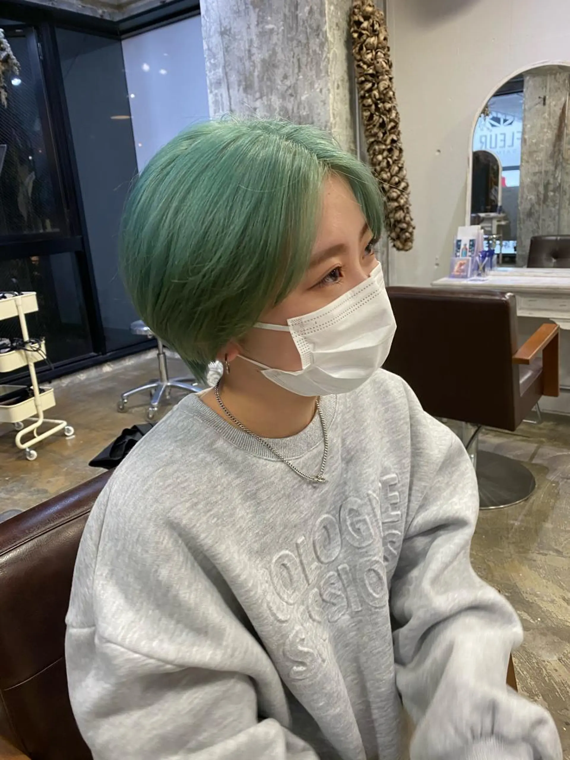 ショート カラー Pia hair Design Yakuin所属・Pia ツボイ ケイタのヘアスタイル