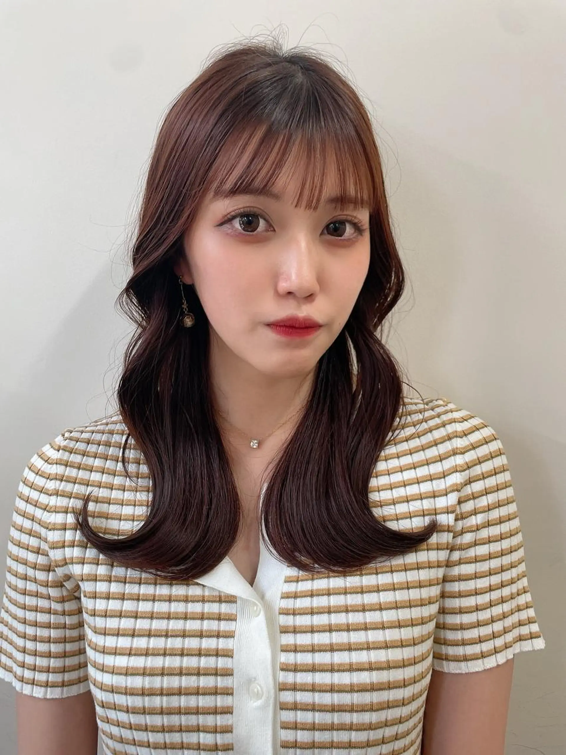 ミディアム 髪質改善 ❤️ショートカット ・顔周りカット❤️のヘアスタイル