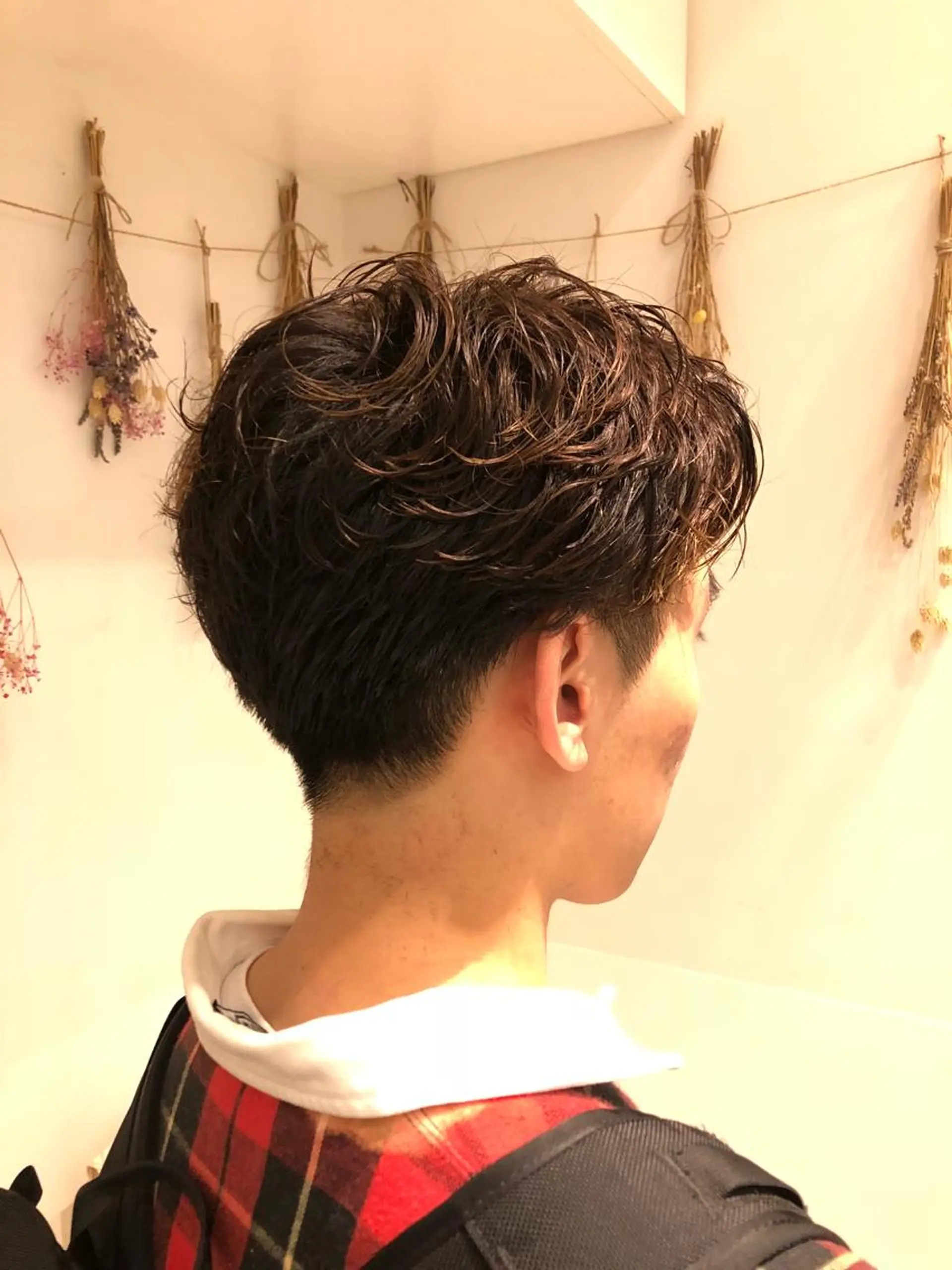 パーマ メンズ メンズパーマ はだゆうき @hadadan08のヘアスタイル