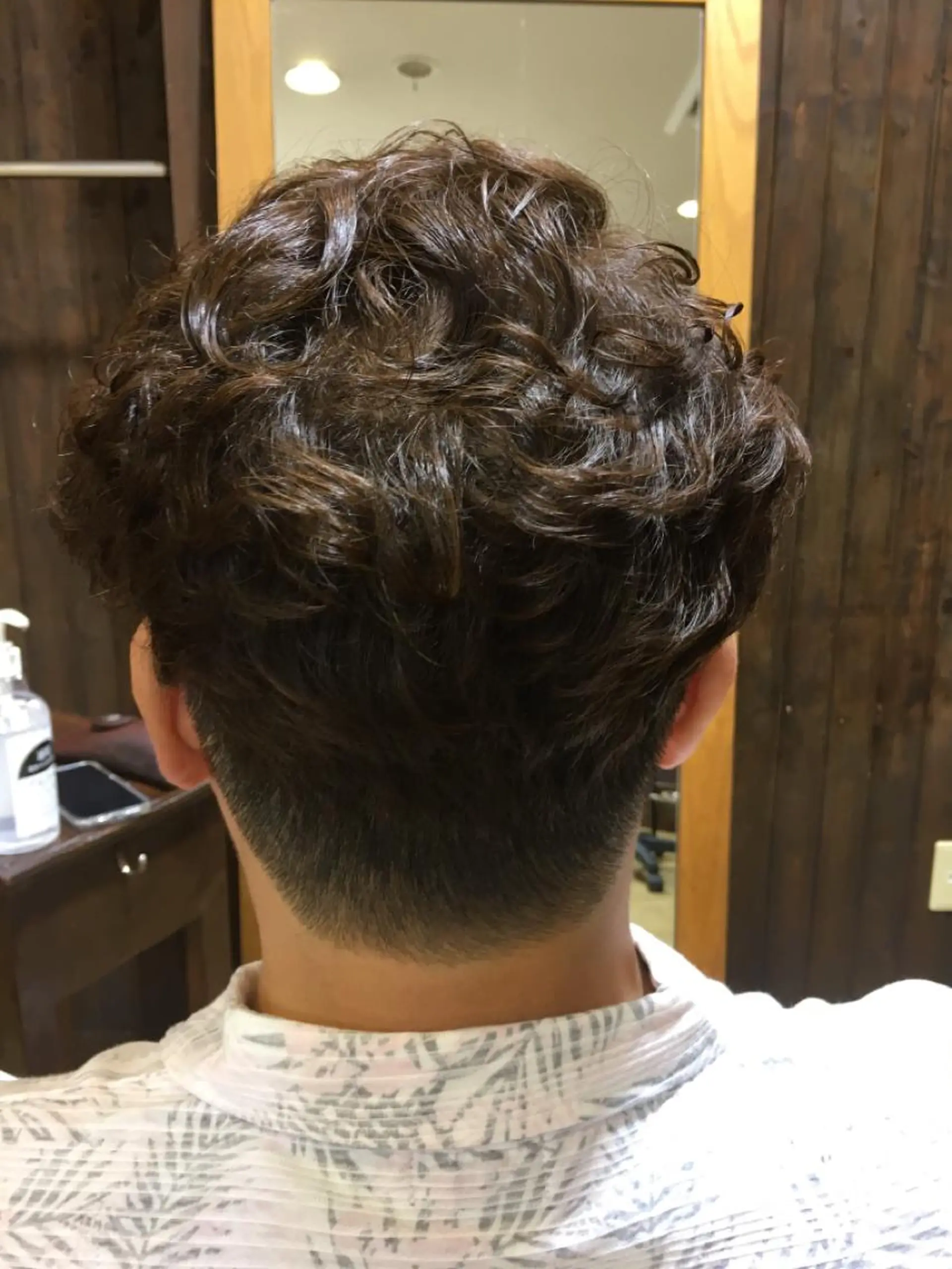 ショート パーマ ルミ エールのヘアスタイル