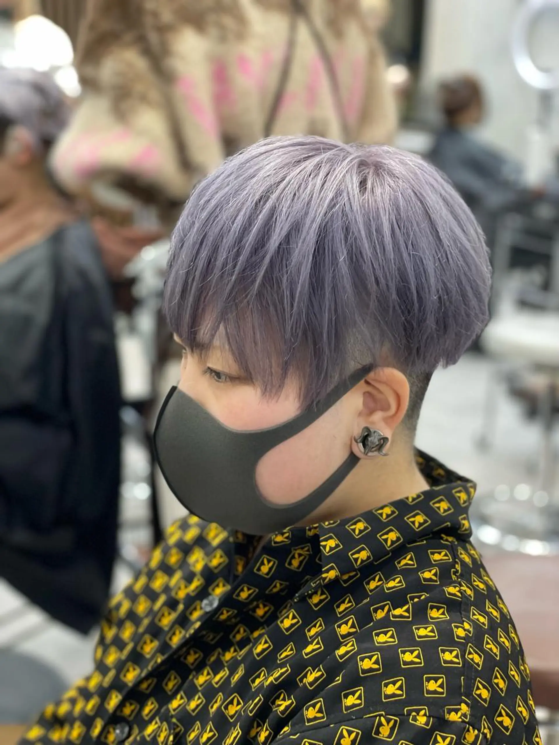 ショート ショートヘア ヘアカラー トリートメント 👑最高級エクステ 👑新宿/タイセイのヘアスタイル
