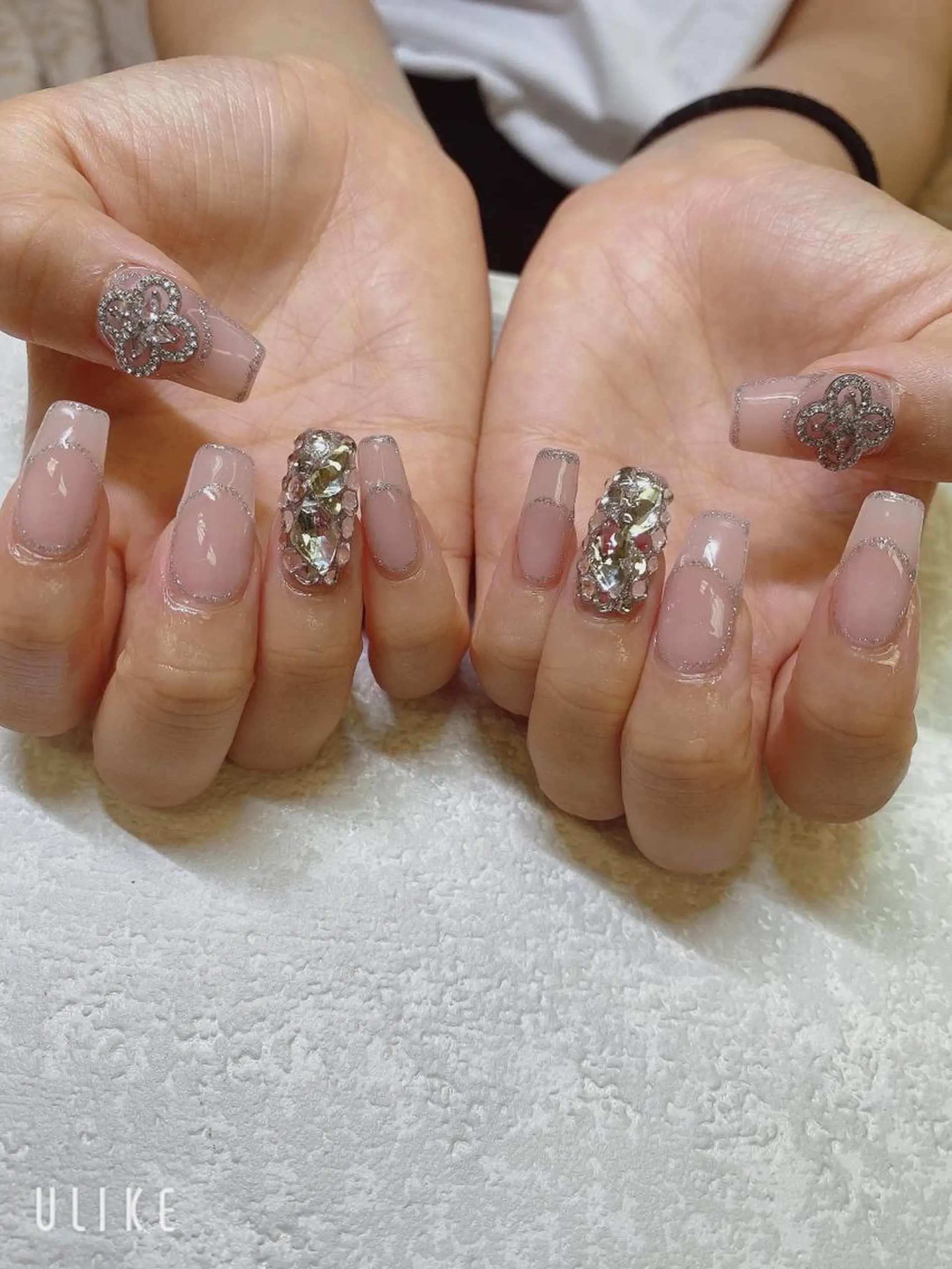 セミロング ハンドネイル JNA認定講師🌸 RIEのネイルデザイン