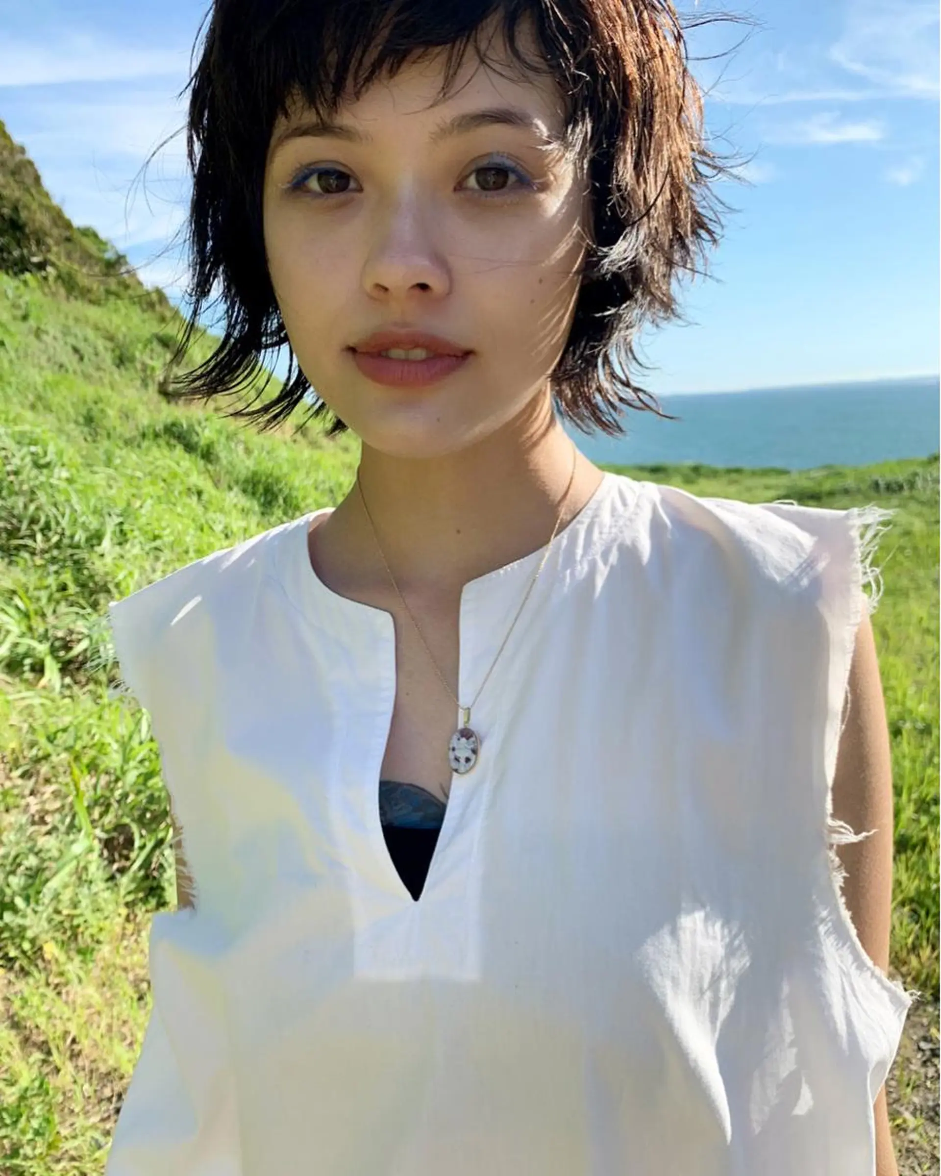 ショート カラー カット ANY／SUE 千葉パーマのヘアスタイル