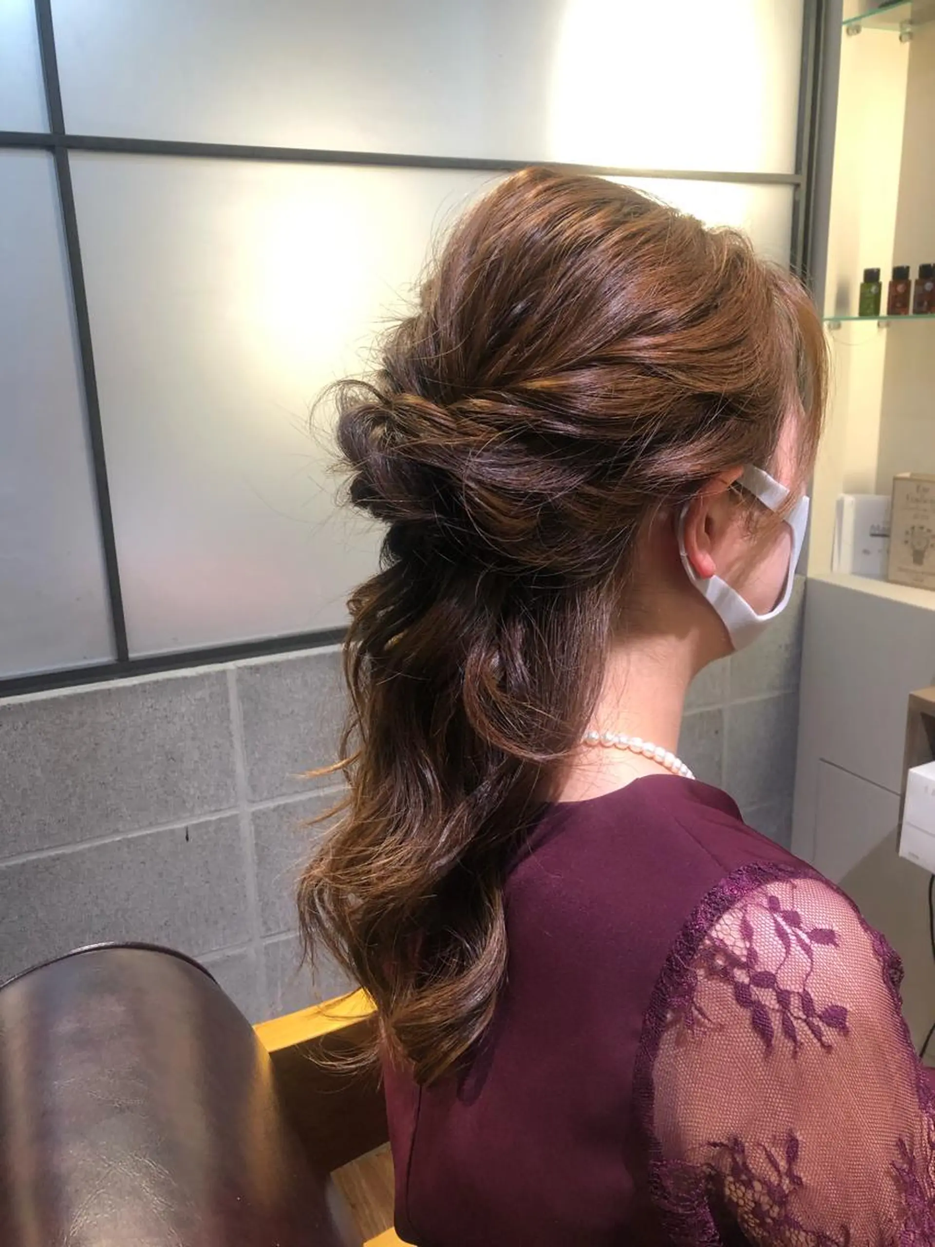 ロング ヘアアレンジ stream1st所属・ツヤカラー 🕊️sayakaのヘアスタイル