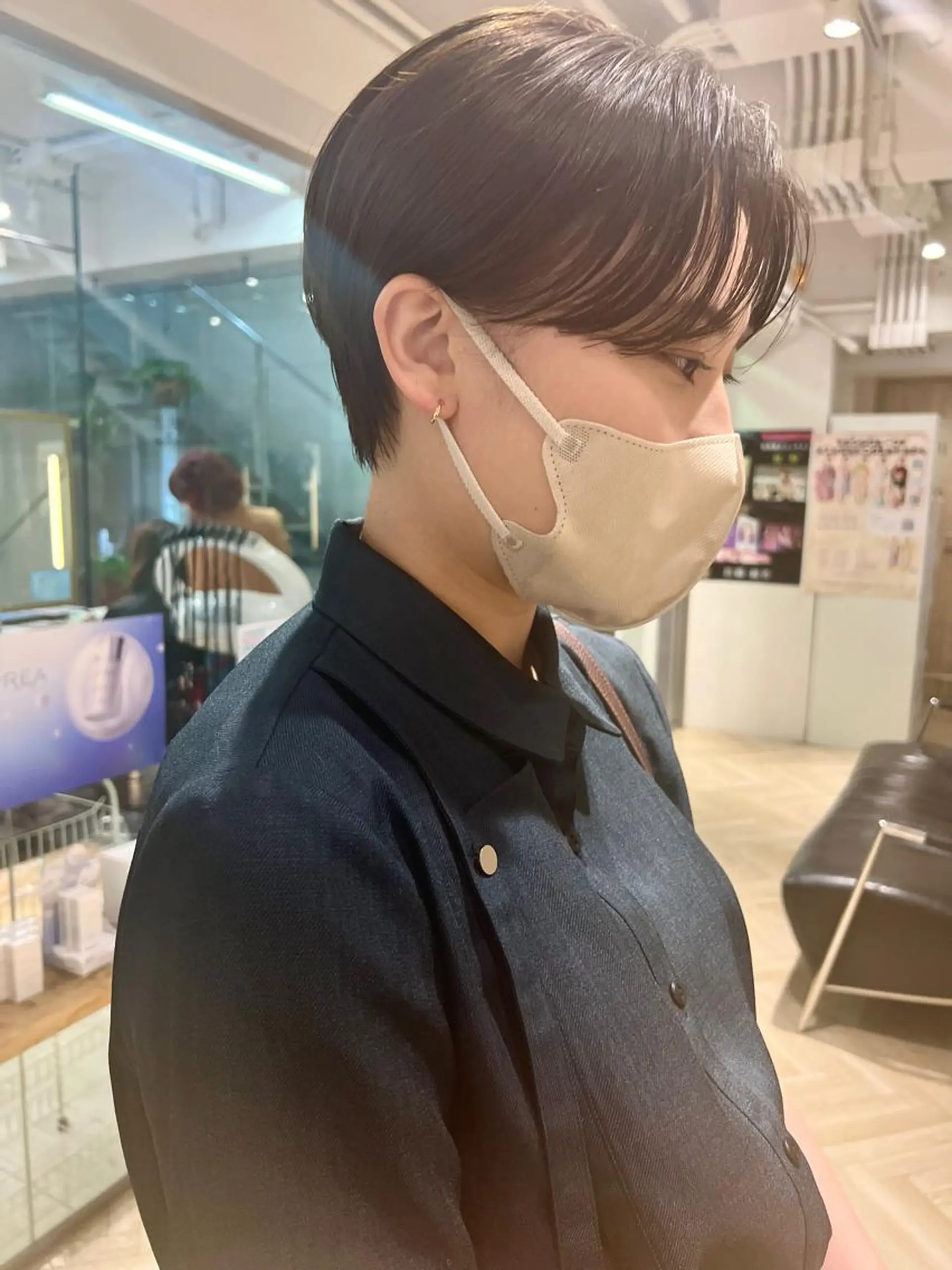 ショート カラー ハンサムショート ショートヘア カット ヘアカラー トリートメント 🌿ショート🌿 パーマ🌿淳平のヘアスタイル