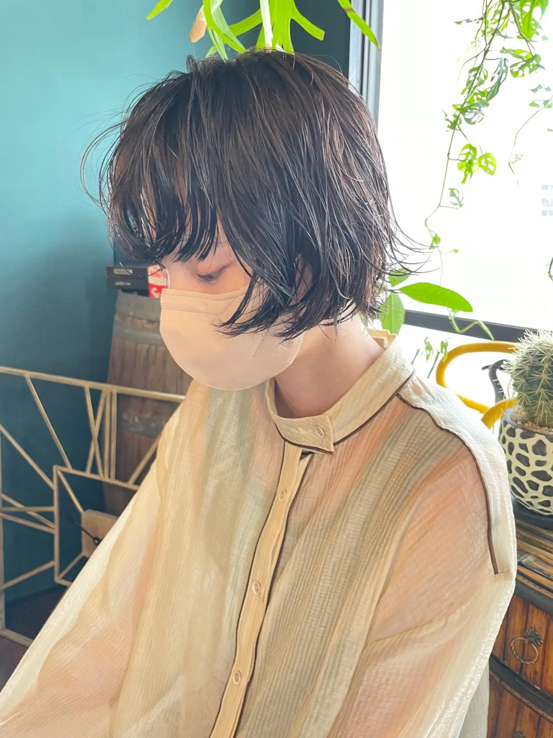 ミディアム ミディアムパーマ カット ヘアカラー パーマ トリートメント vivre libre所属・vivre libreのヘアスタイル