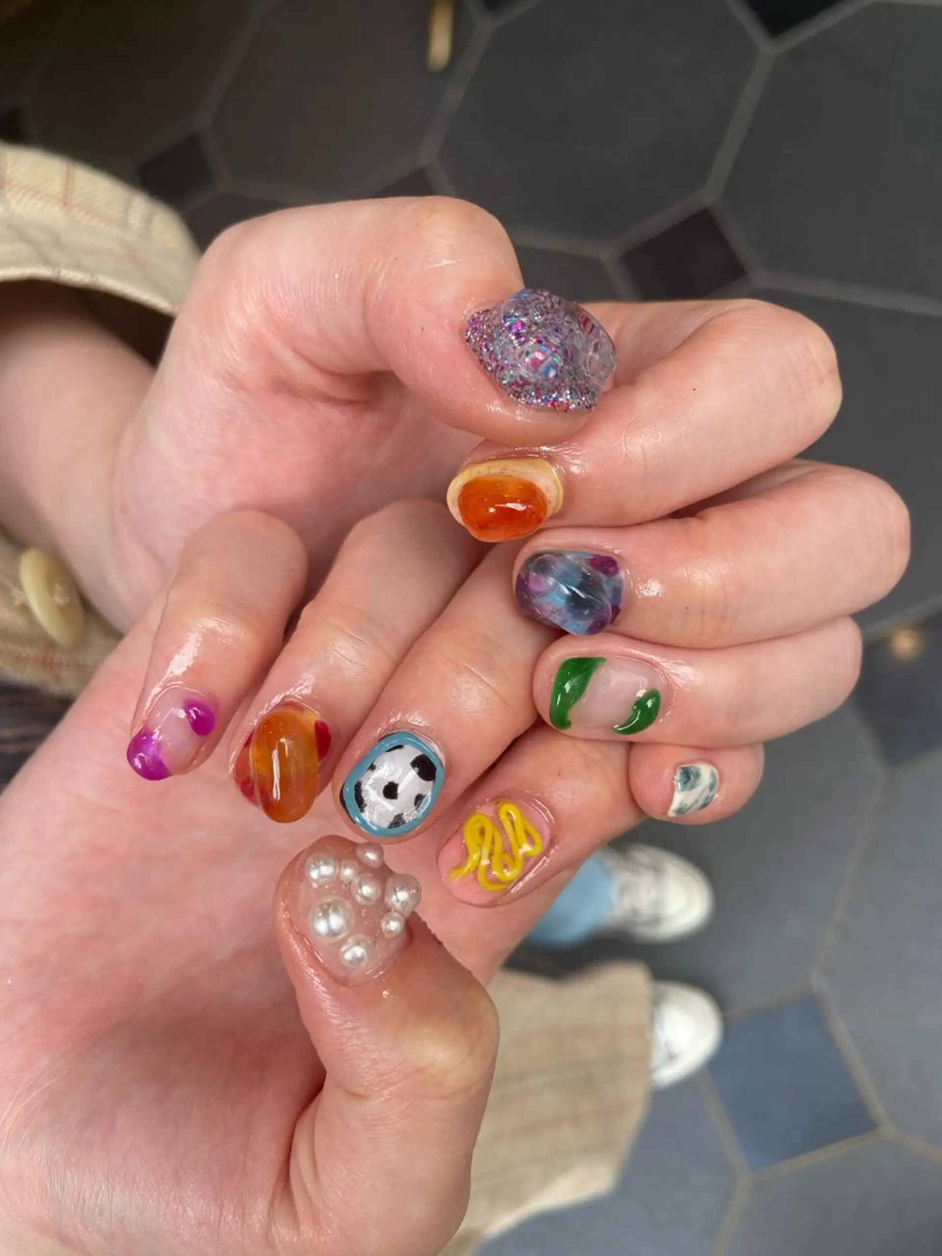 ネイル アートネイル ニュアンスネイル . unffのネイルデザイン