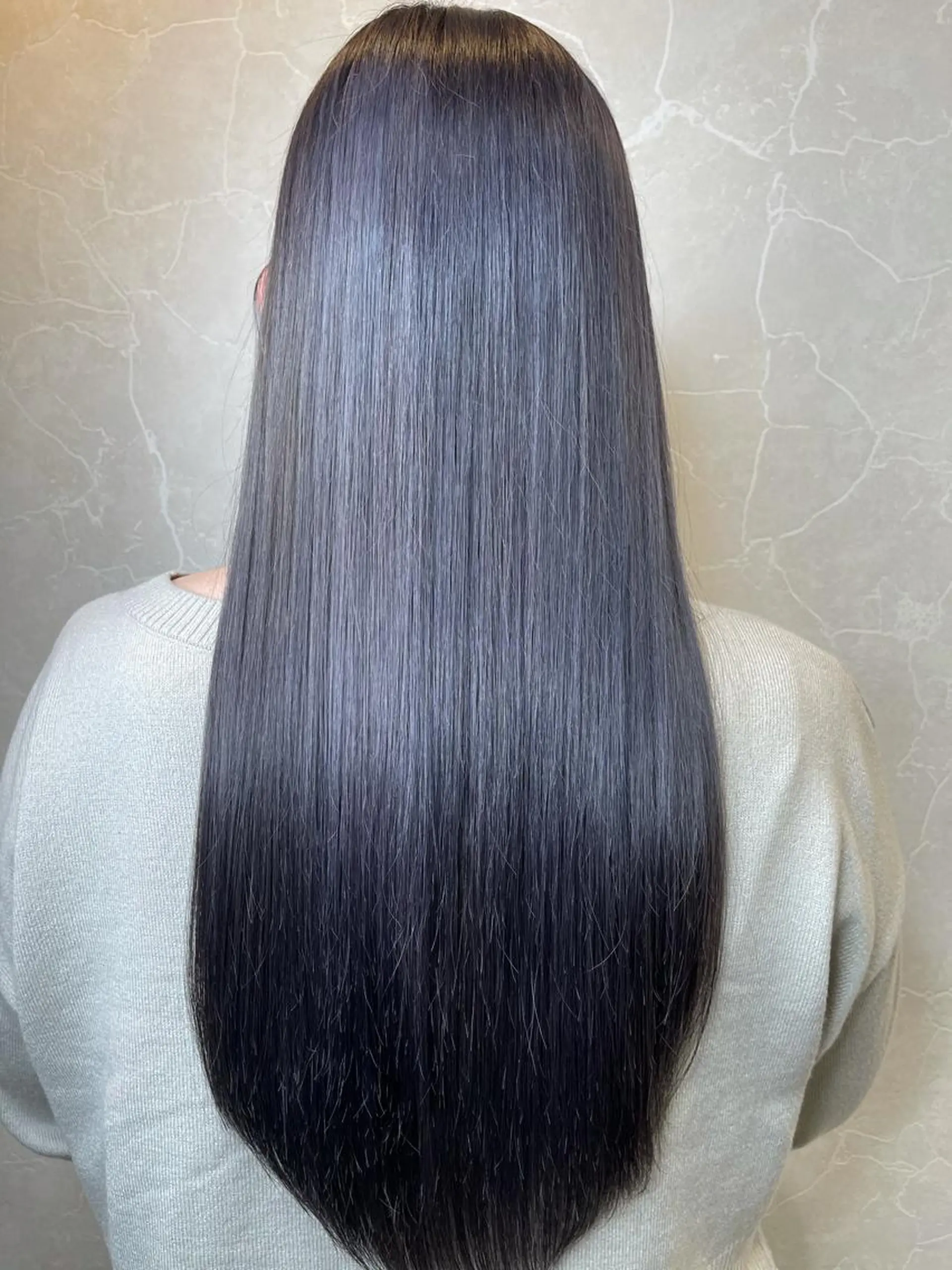 ロング カラー ヘアアレンジ カット ヘアカラー トリートメント FONS 🤍yurika🤍のヘアスタイル