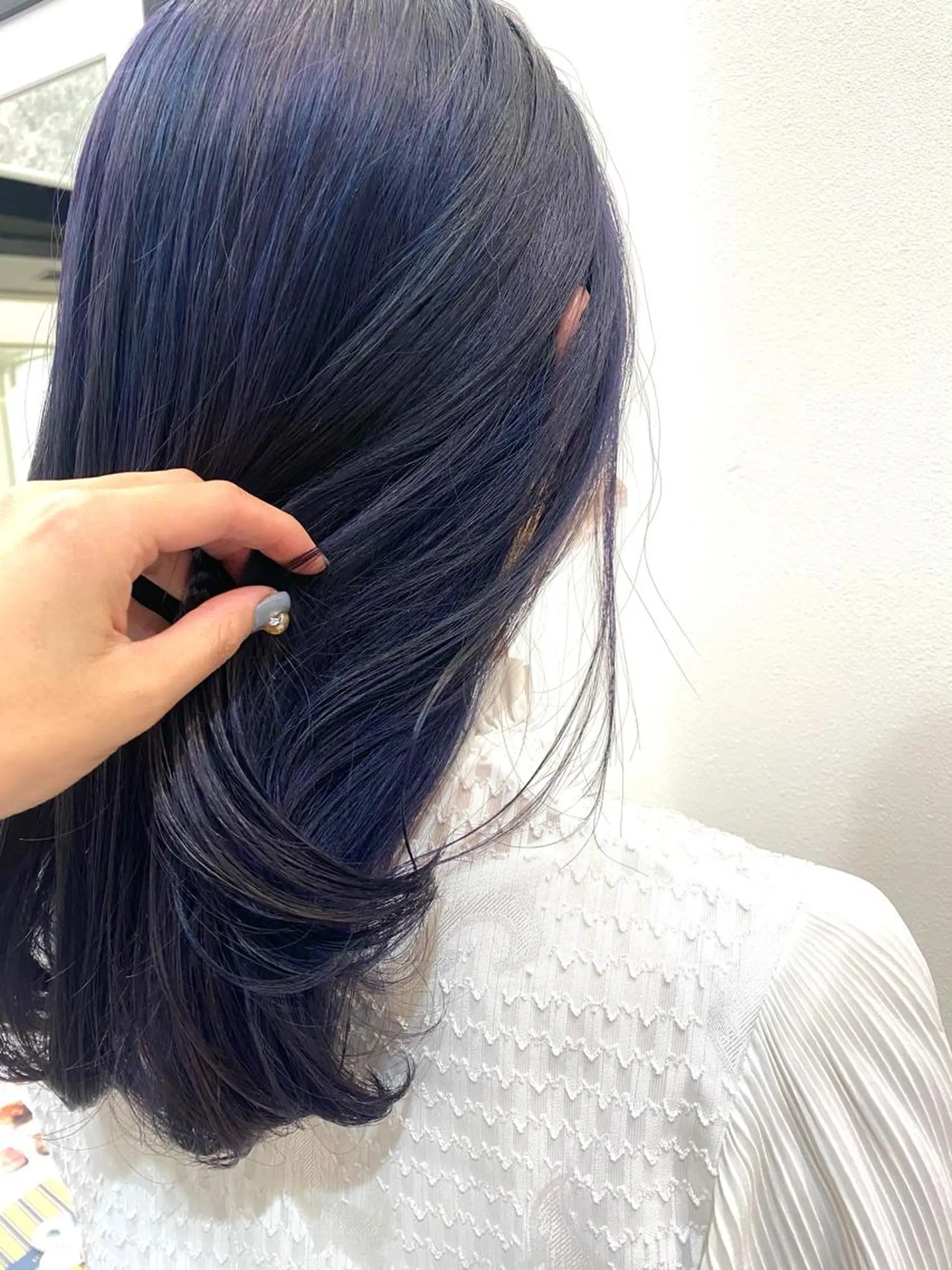 ミディアム カラー 巻ける縮毛矯正/艶 カラーchika🩵のヘアスタイル