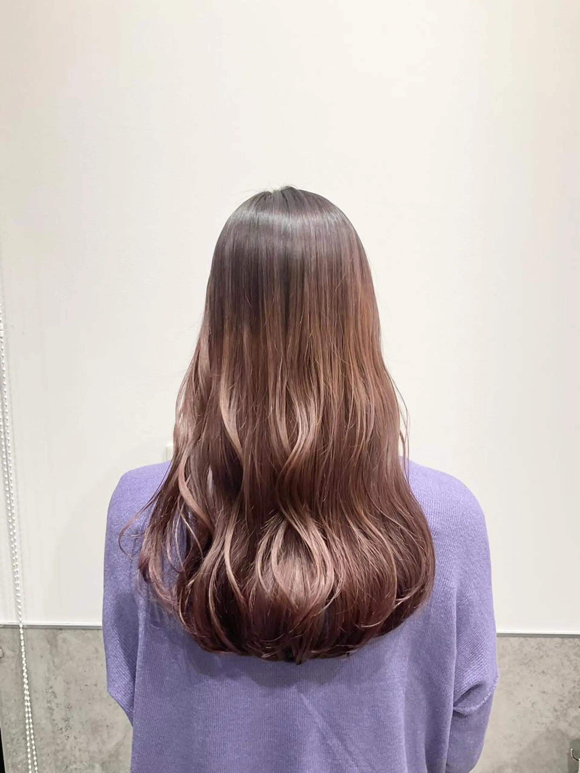 ロング カラー グラデーションカラー ヘアカラー トリートメント ヘッドスパ ヘアセット go today shaire salon 本店所属・yoshi ☆のヘアスタイル