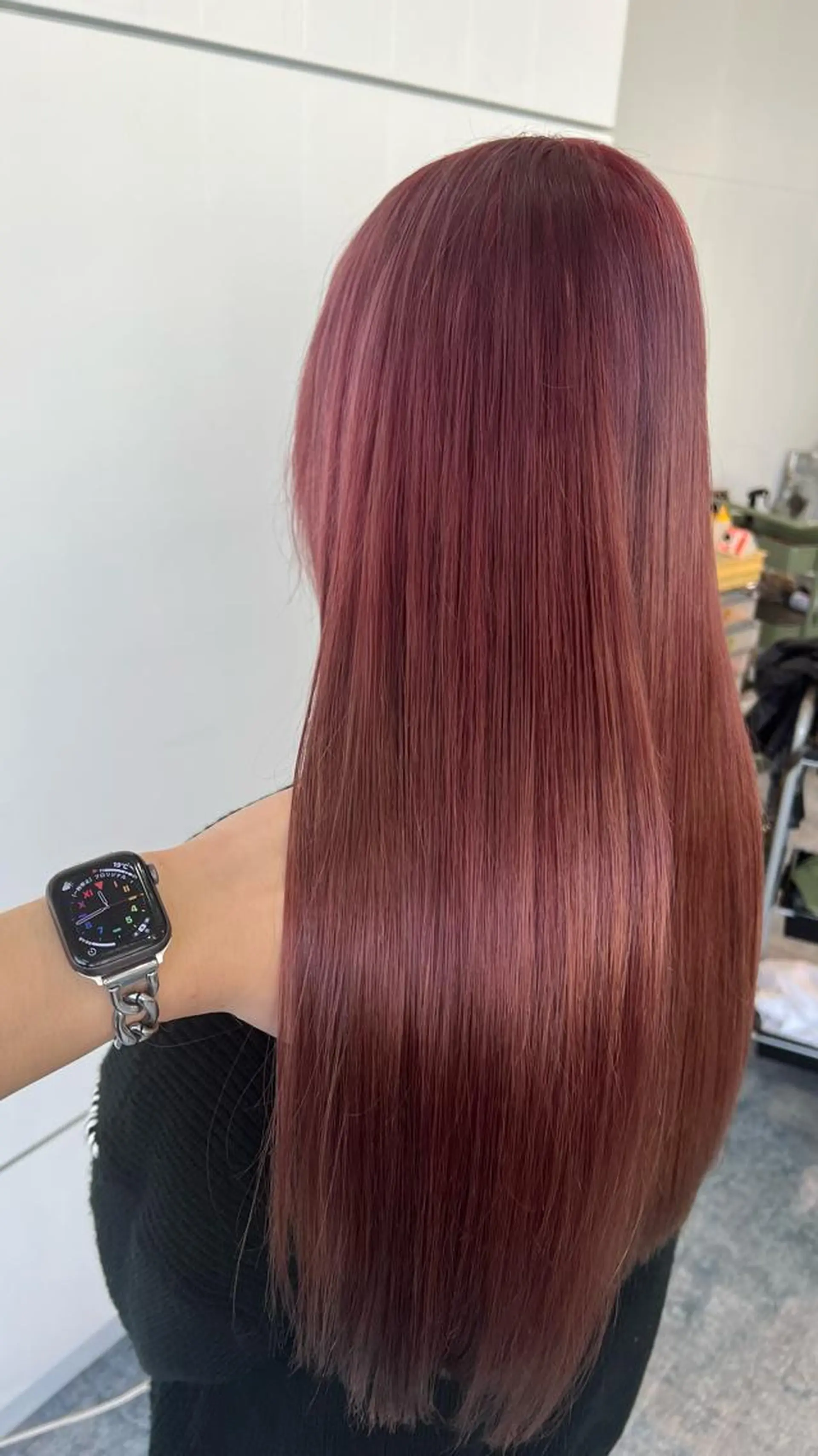 ロング カラー 🌈re-room EIKI🇰🇷のヘアスタイル