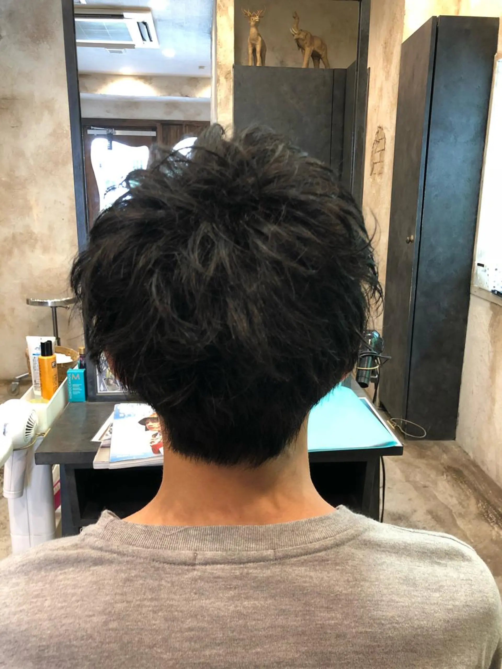 ショート メンズ カット 💈大人の渋髪💈 店長　大橋侑弥のヘアスタイル