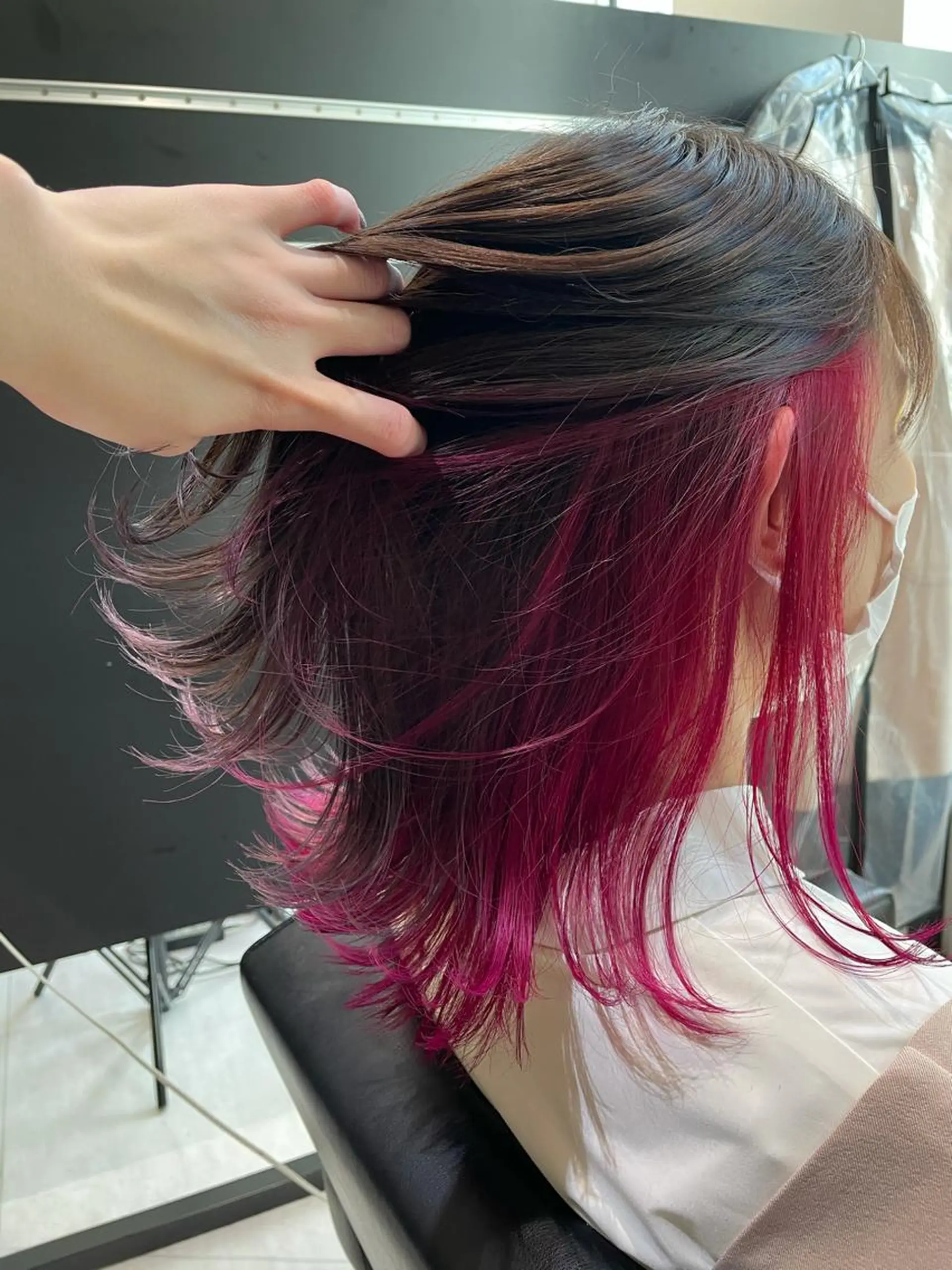 ミディアム コトネ🫧 韓国風レイヤーカットのヘアスタイル