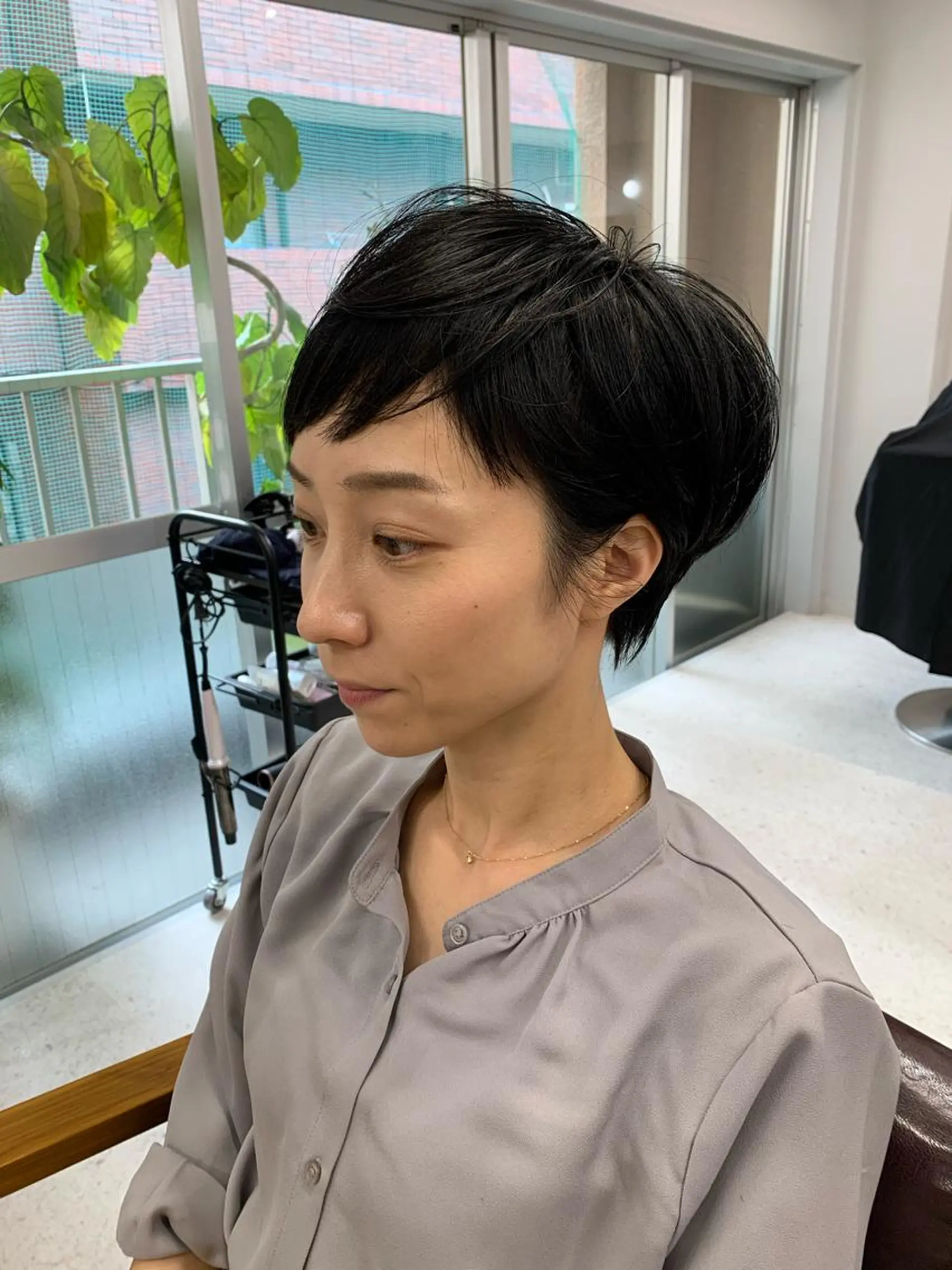 ショート オン眉 ショートヘア ショート、ボブ特化 長島智彦のヘアスタイル