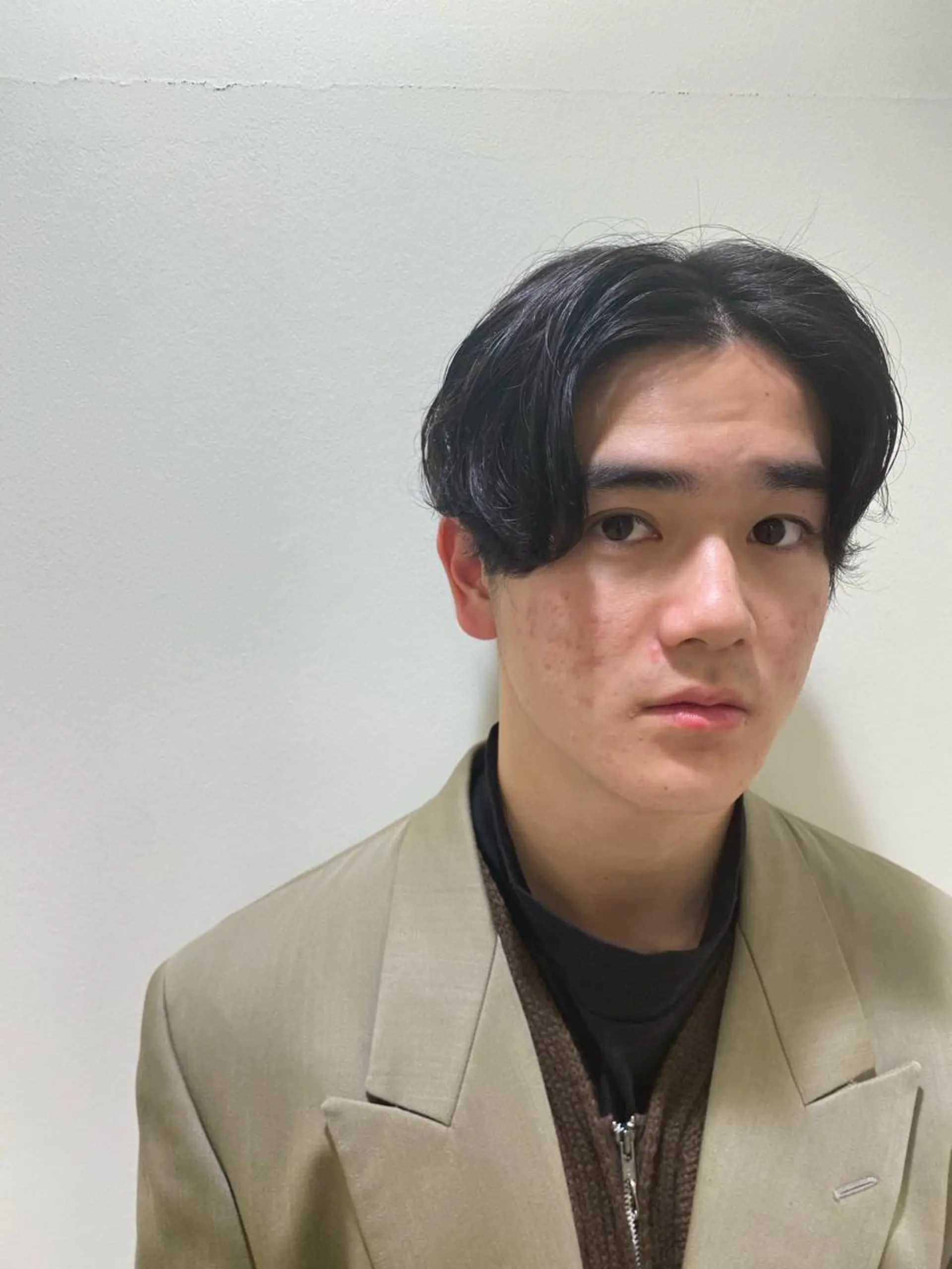 ミディアム 齋藤 大晟のヘアスタイル