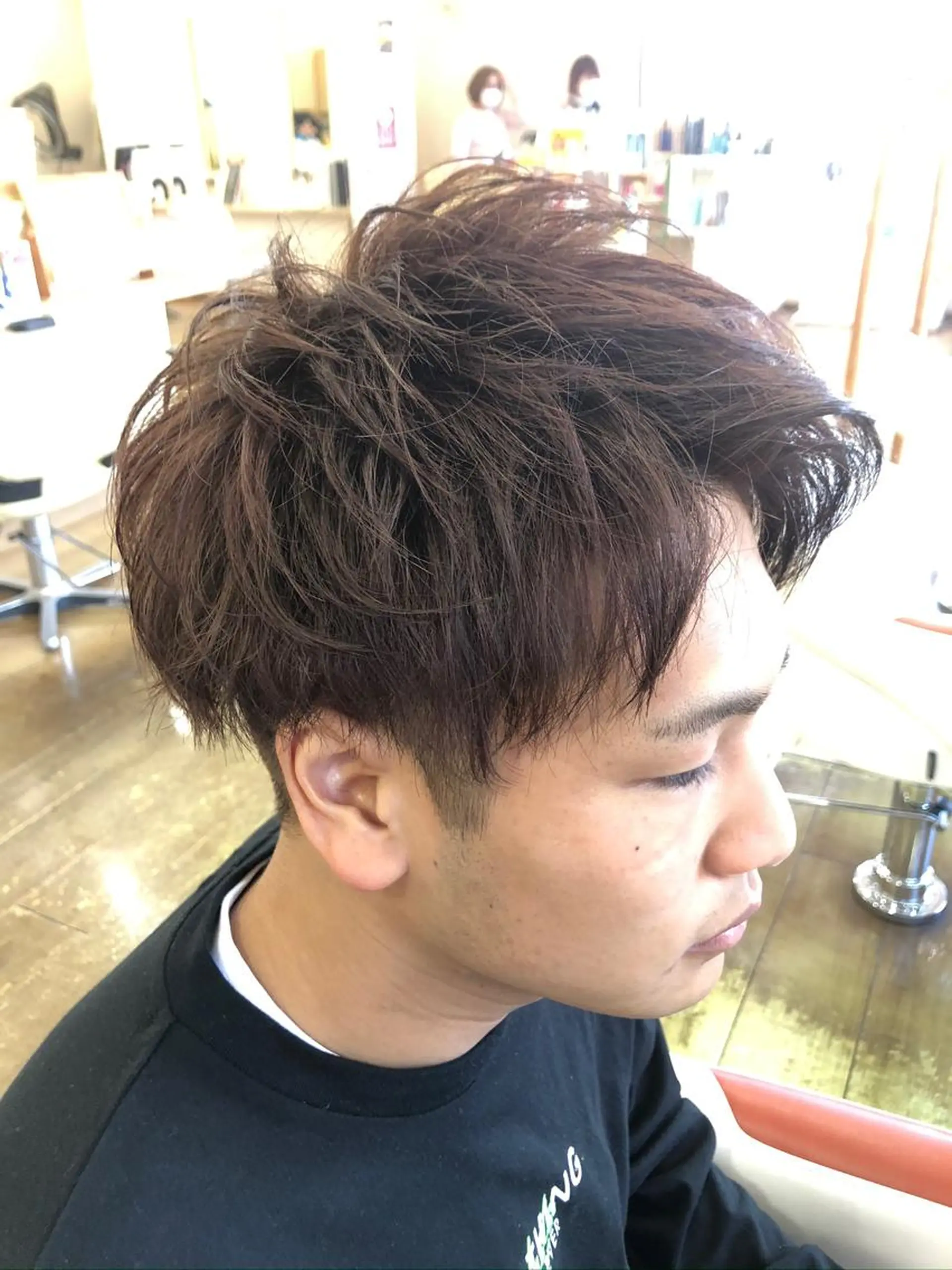 メンズ マッシュ Ricci小針店所属・小池 隼人のヘアスタイル