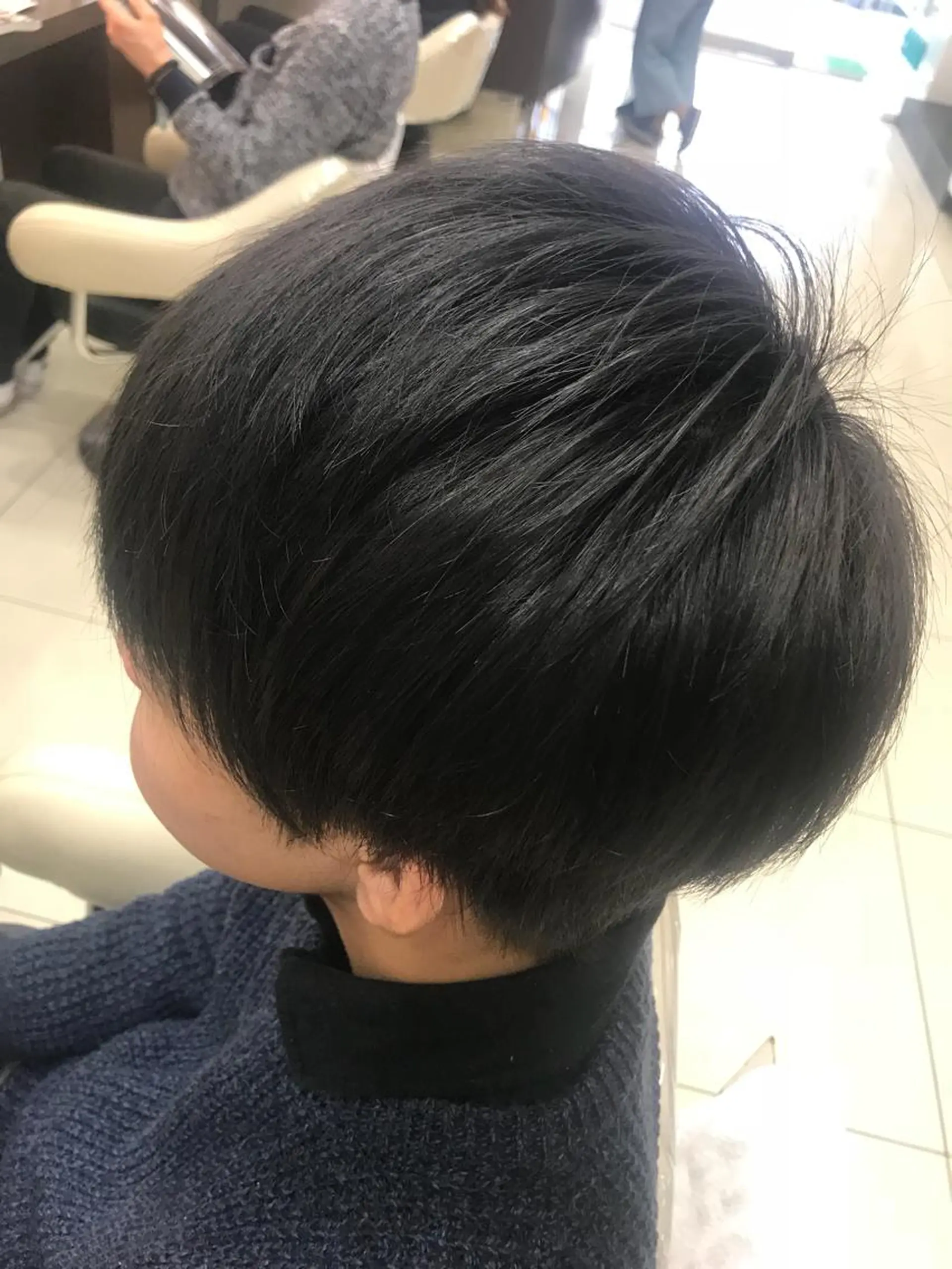 ショート 縮毛矯正/髪質改善 継続する美髪のヘアスタイル