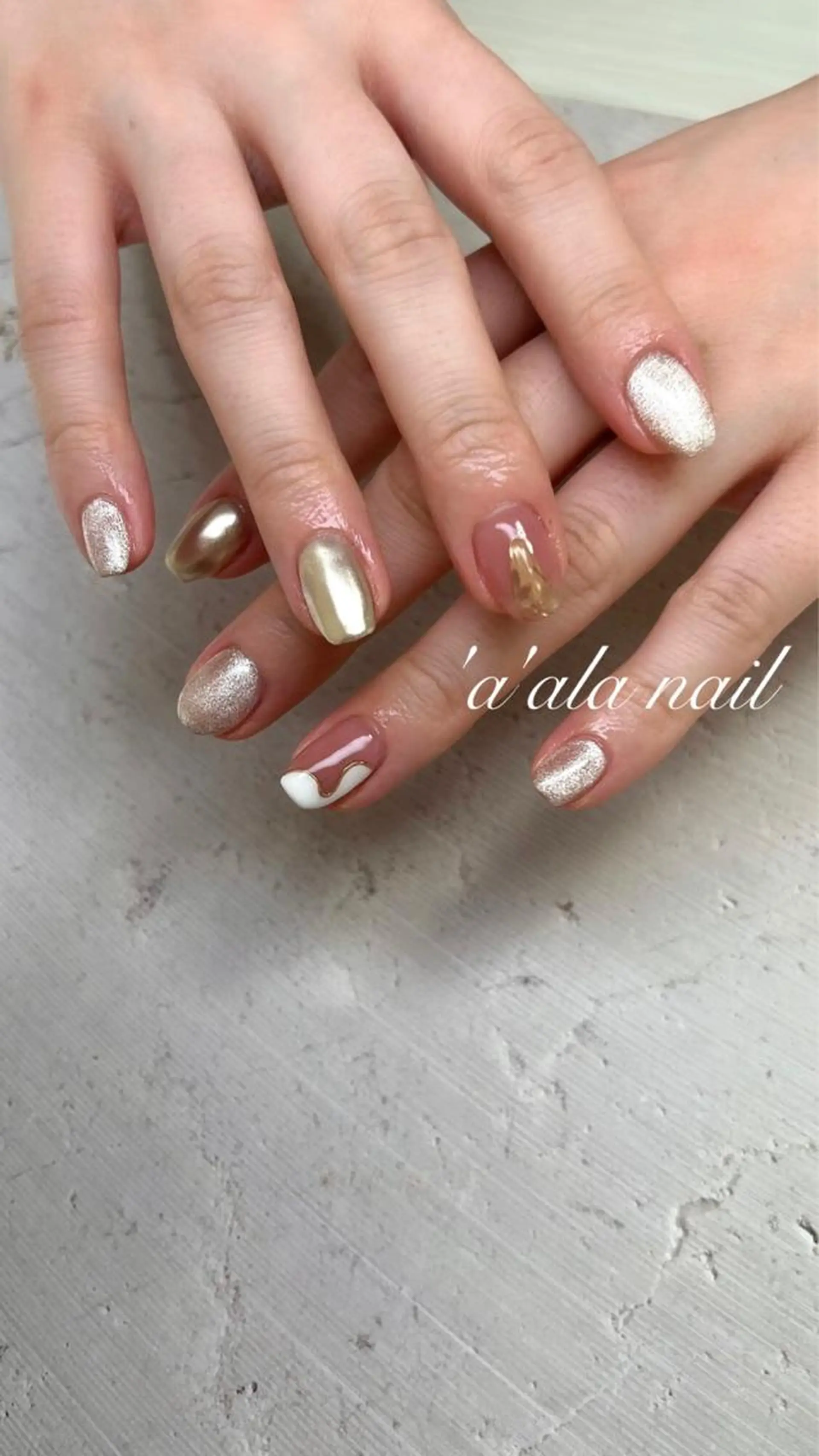 ネイル 'a'ala nailのネイルデザイン