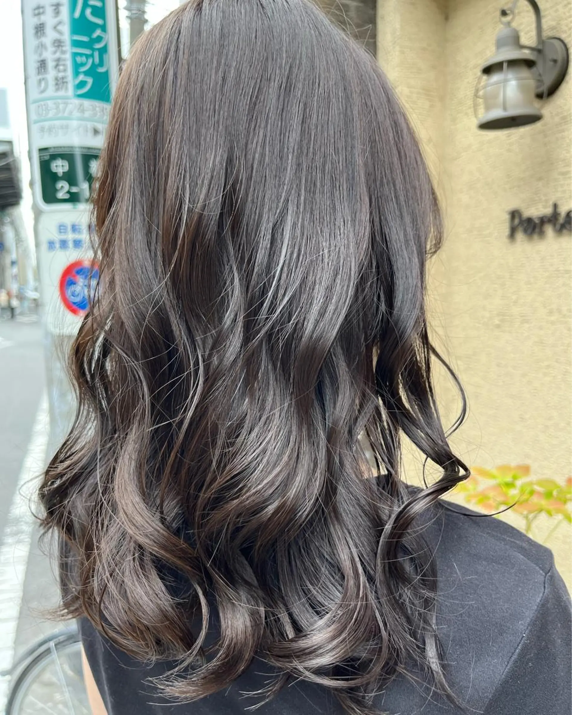 ロング アッシュ Porte所属・疋田(ひきた)真由 🐶東京/都立大学のヘアスタイル
