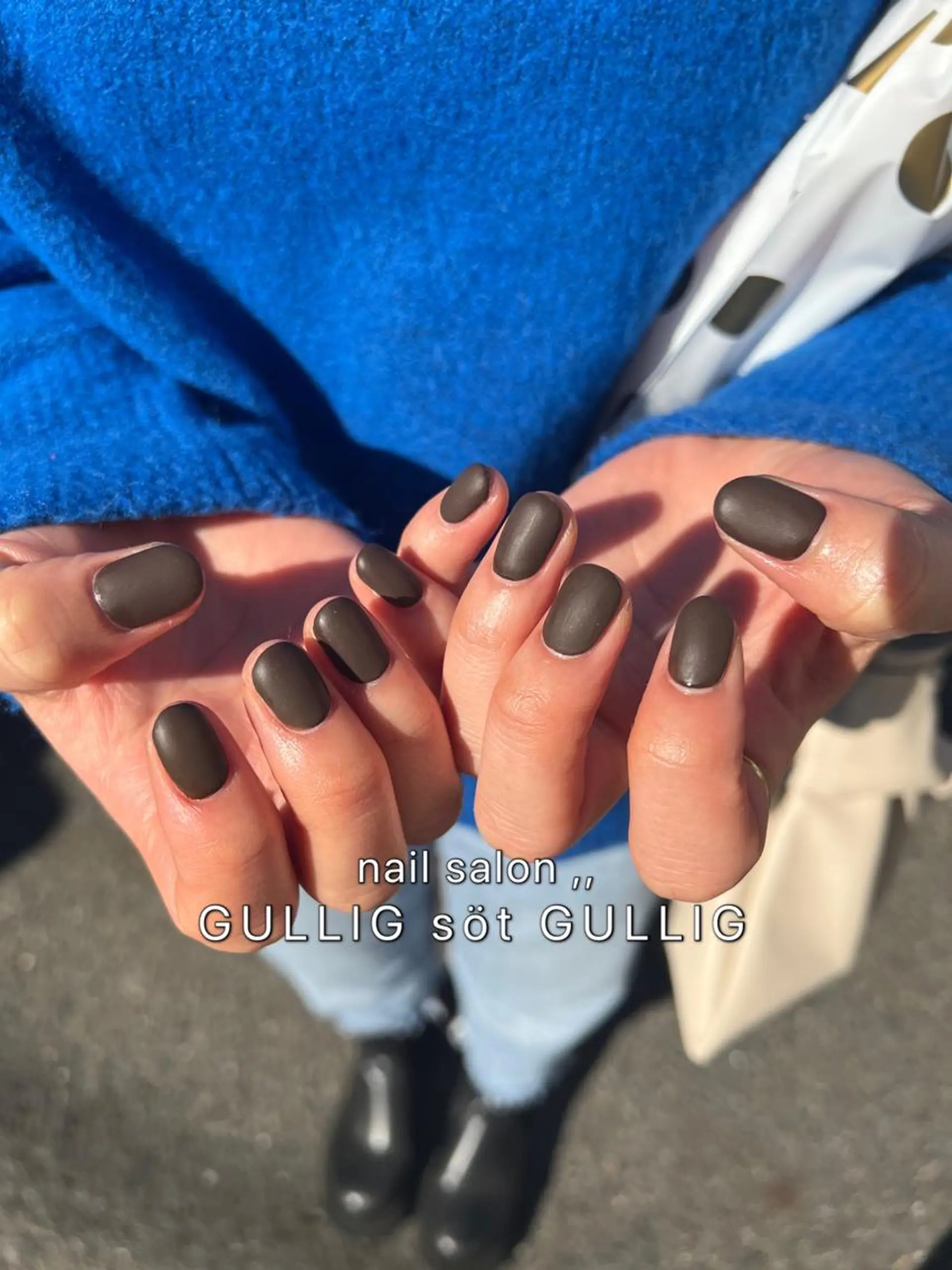 ネイル マットネイル ハンドネイル GULLIG söt GULLIGのネイルデザイン