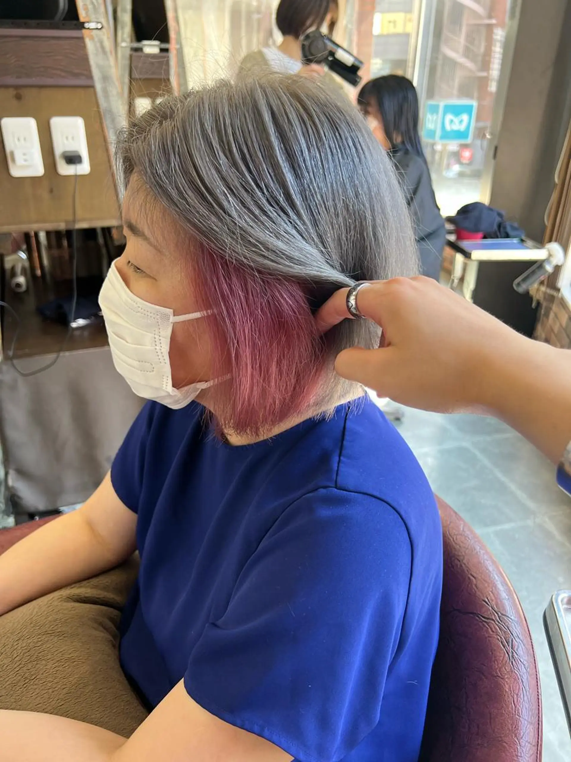 ショート カラー 【艶髪】💐韓国風× 透明感💐深江裕稀のヘアスタイル