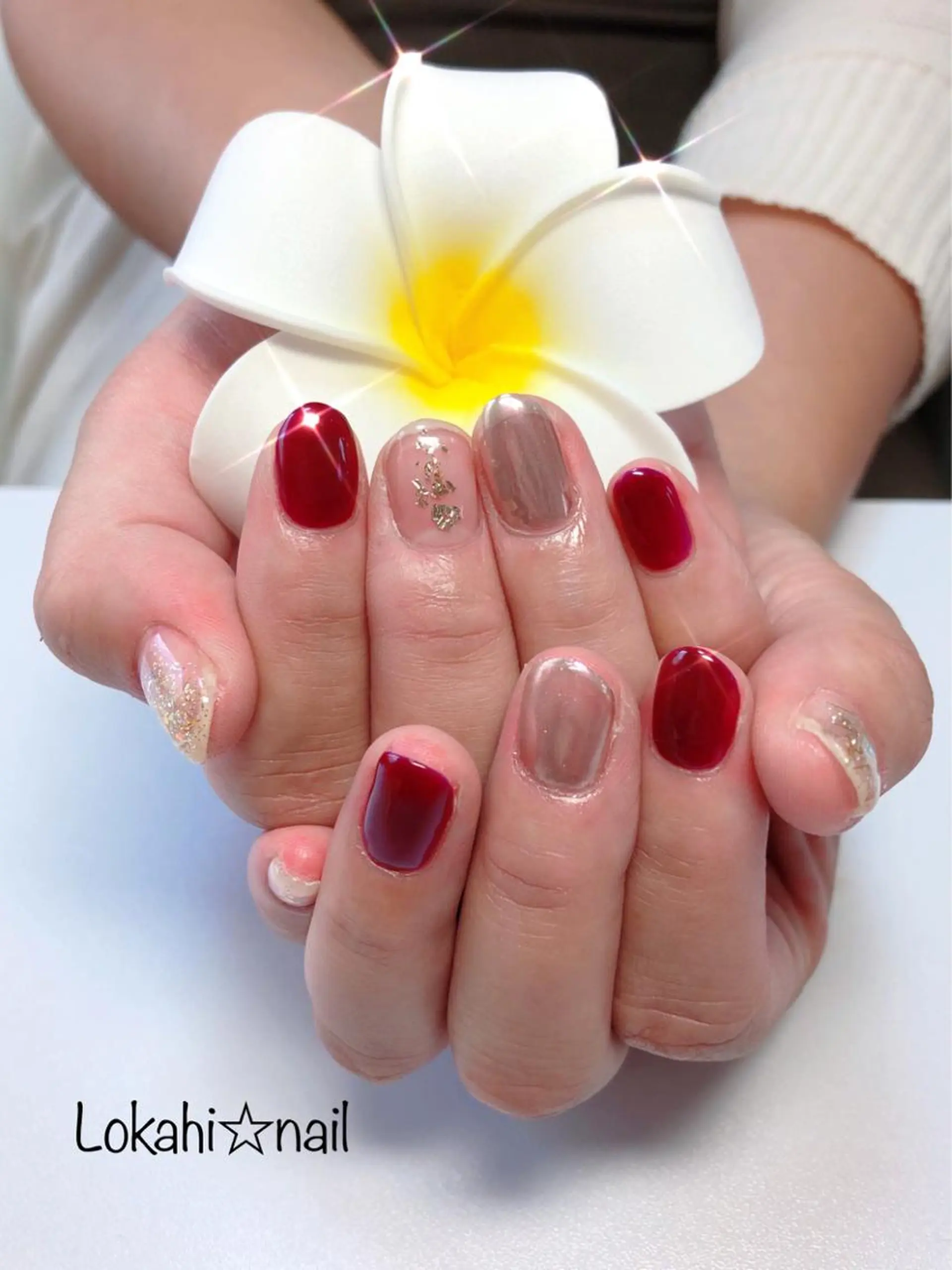 ネイル シンプルネイル Bella  totalbeauty所属・Bella 齋藤理奈のネイルデザイン