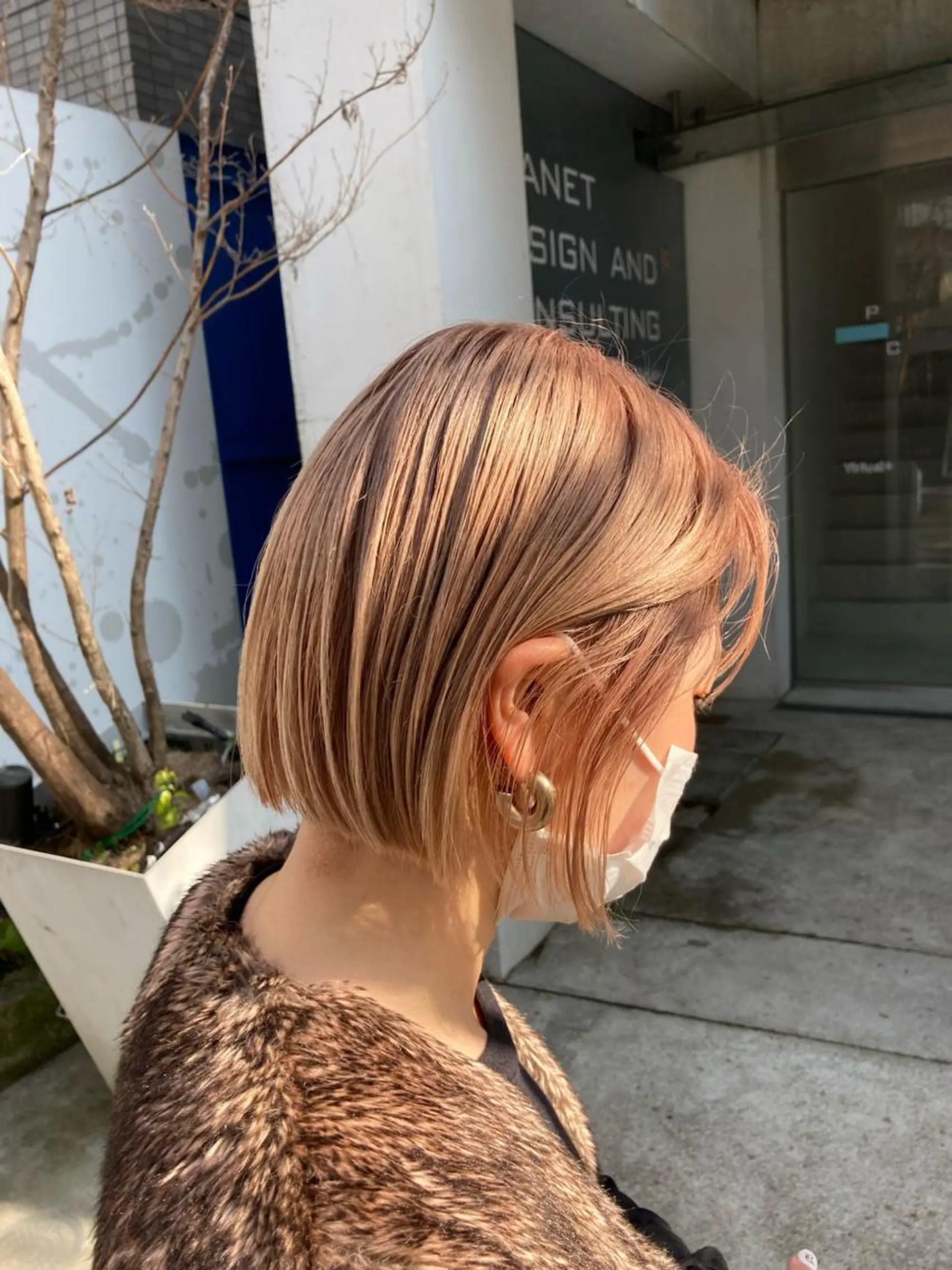 ショート カラー レピア恵比寿駅前店所属・あくつ りおのマツエク・マツパデザイン