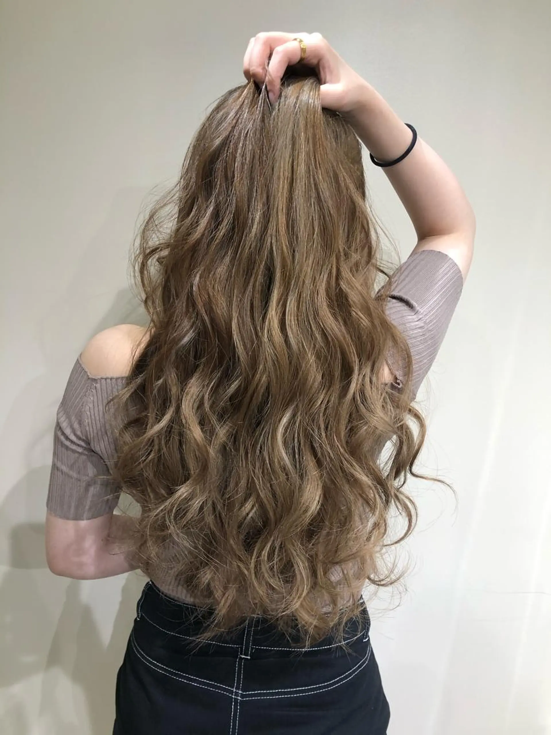 ロング カラー ハイライトカラー 外国人風カラー ハイライト 🦋美髪／エクステ 🦋アベイクミのヘアスタイル