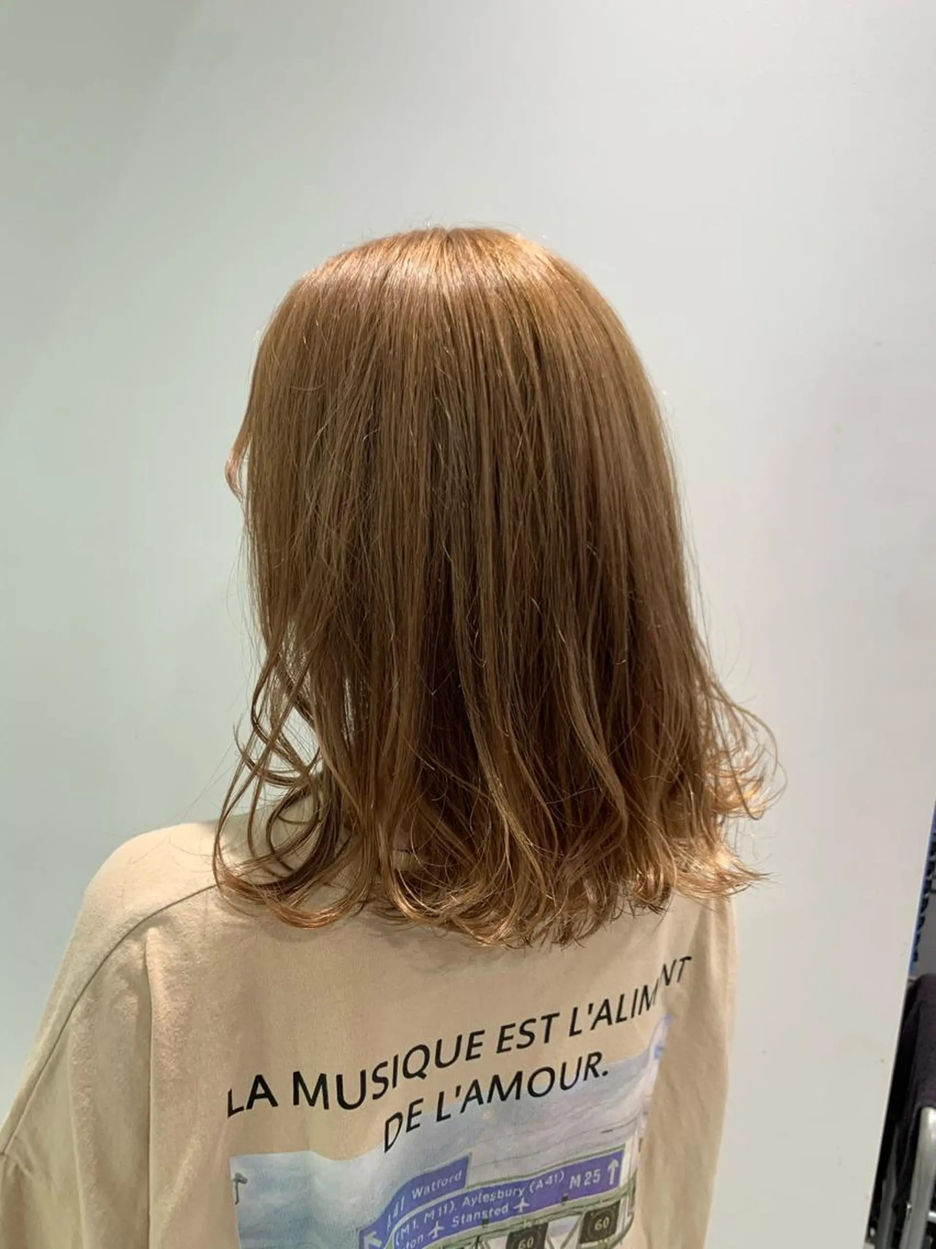 セミロング ヘアカラー トリートメント ヘッドスパ ヘアセット I S所属・🌿透明感カラー‪ 縮毛矯正✨かずきのヘアスタイル