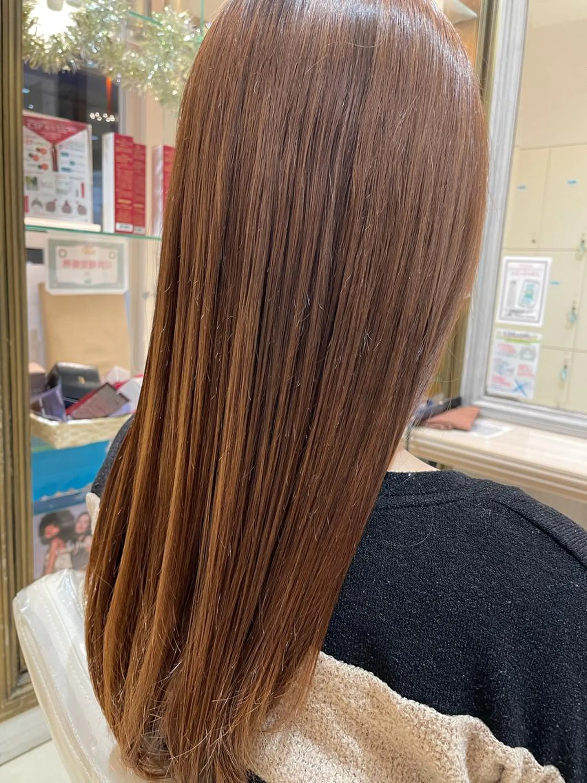 ロング 縮毛矯正 カット 縮毛矯正 トリートメント 岡屋 瞬のヘアスタイル