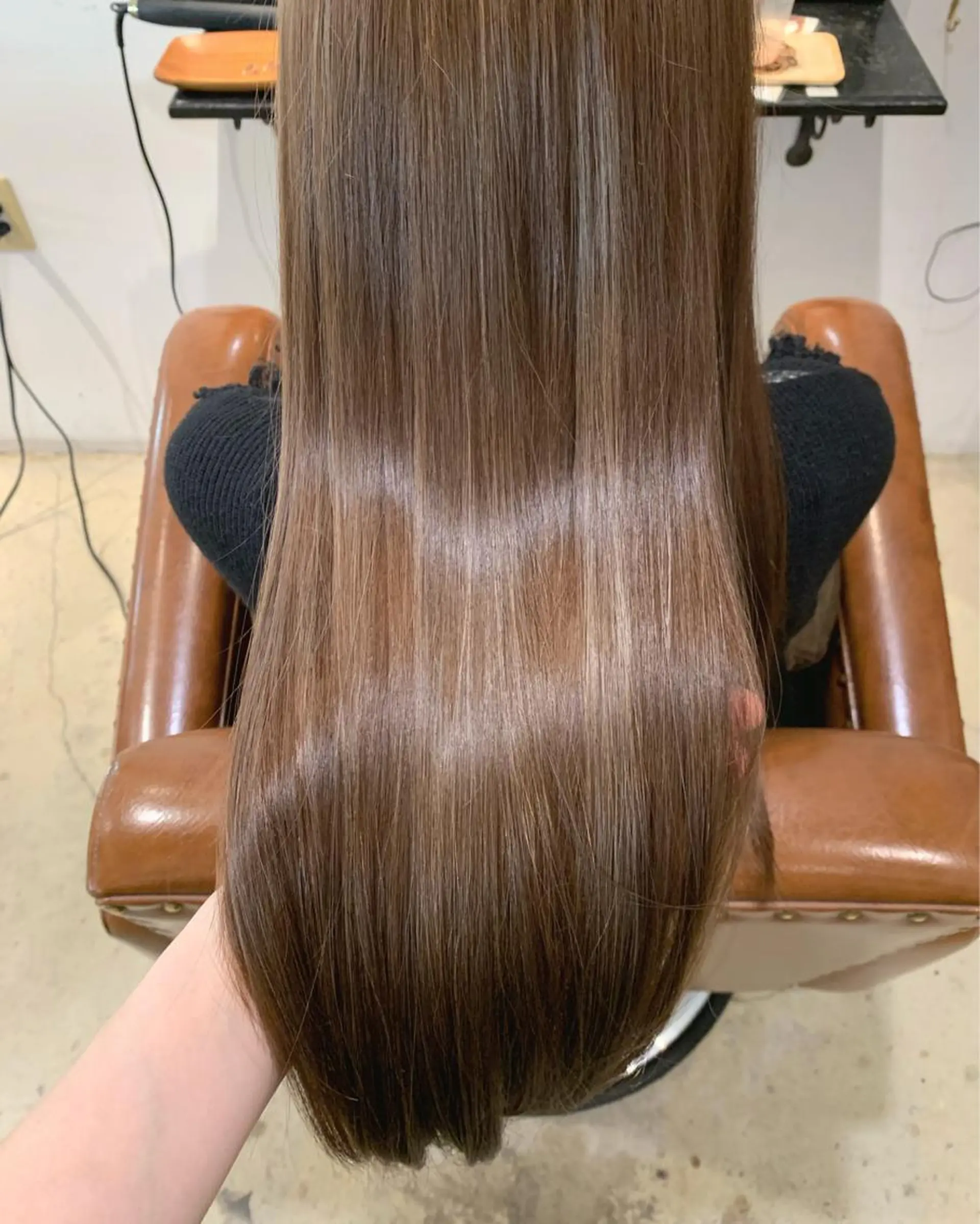 ロング トリートメント hub hair レイヤー/透明感のヘアスタイル