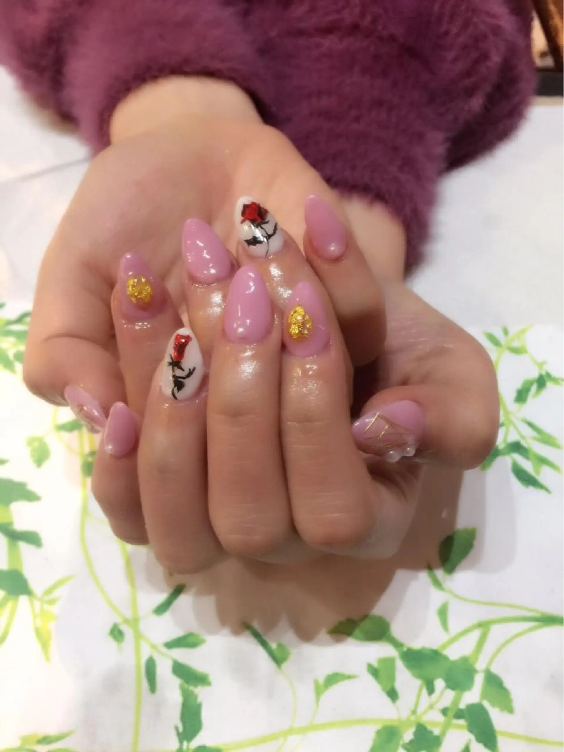 ネイル スカルプネイル シンプルネイル a yakaのネイルデザイン