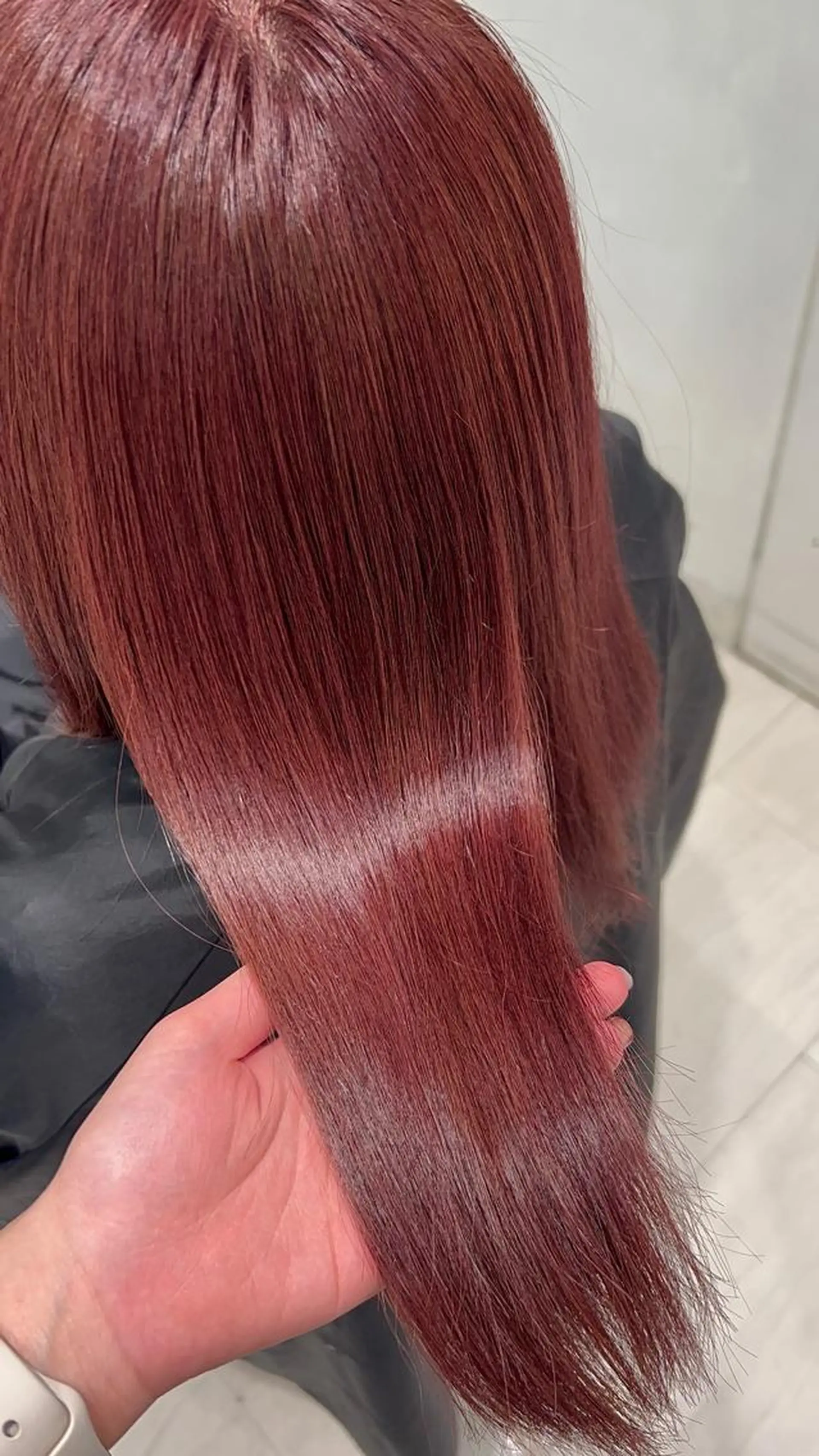 セミロング カラー Beleza scelto所属・原宿/ハイトーン/ みずは🎀のヘアスタイル