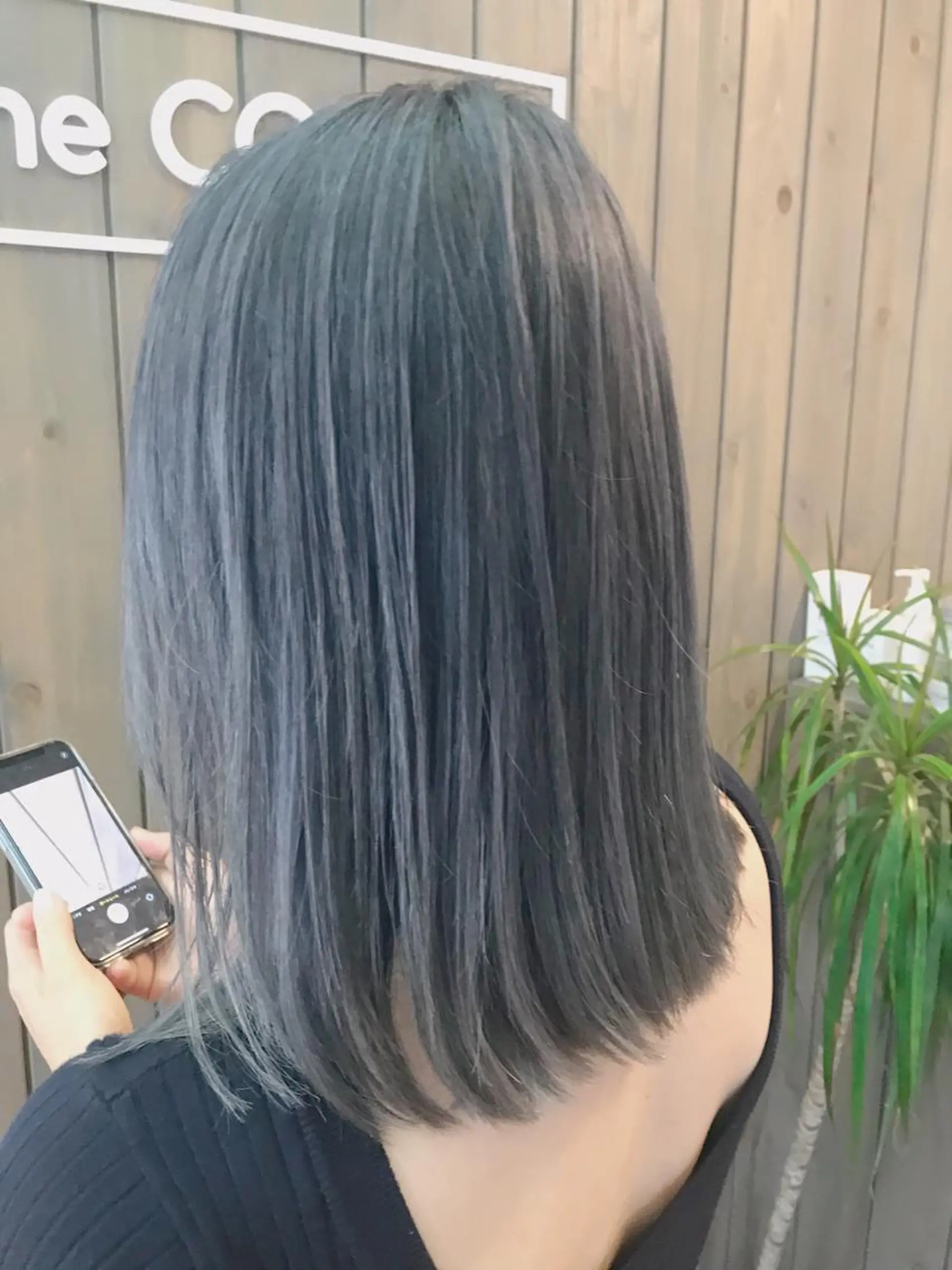 ミディアム カラー ナガミネアリサ/ 学芸大学/海外ヘアのヘアスタイル