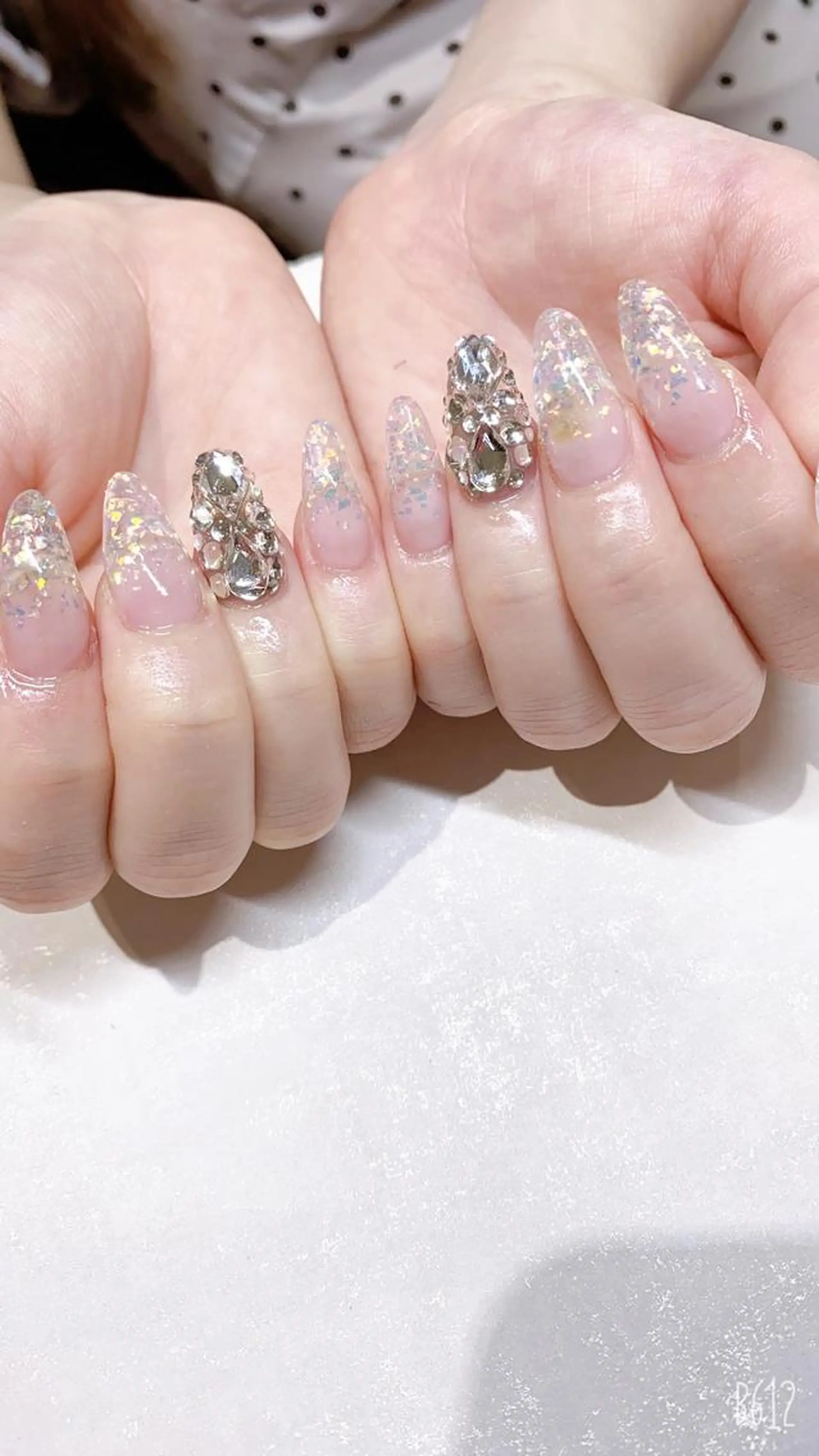 セミロング ハンドネイル JNA認定講師🌸 RIEのネイルデザイン