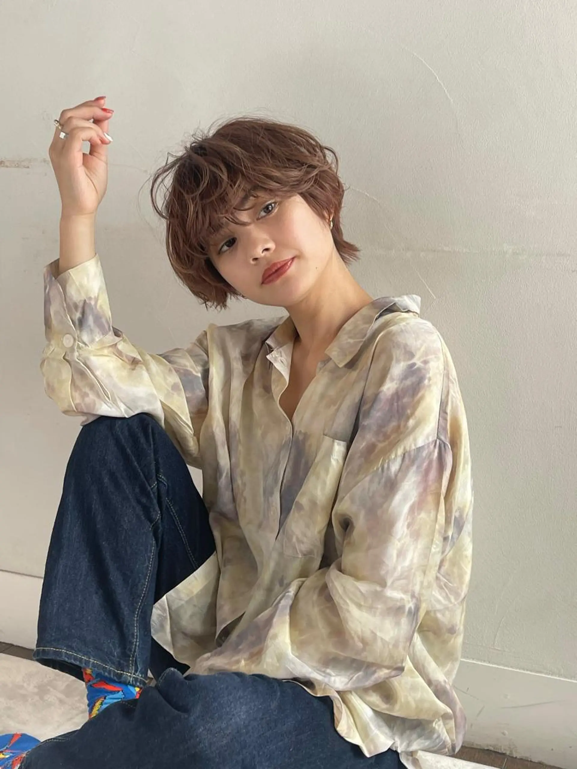 ショート カラー ☁Neolive .Ayana✂️のヘアスタイル