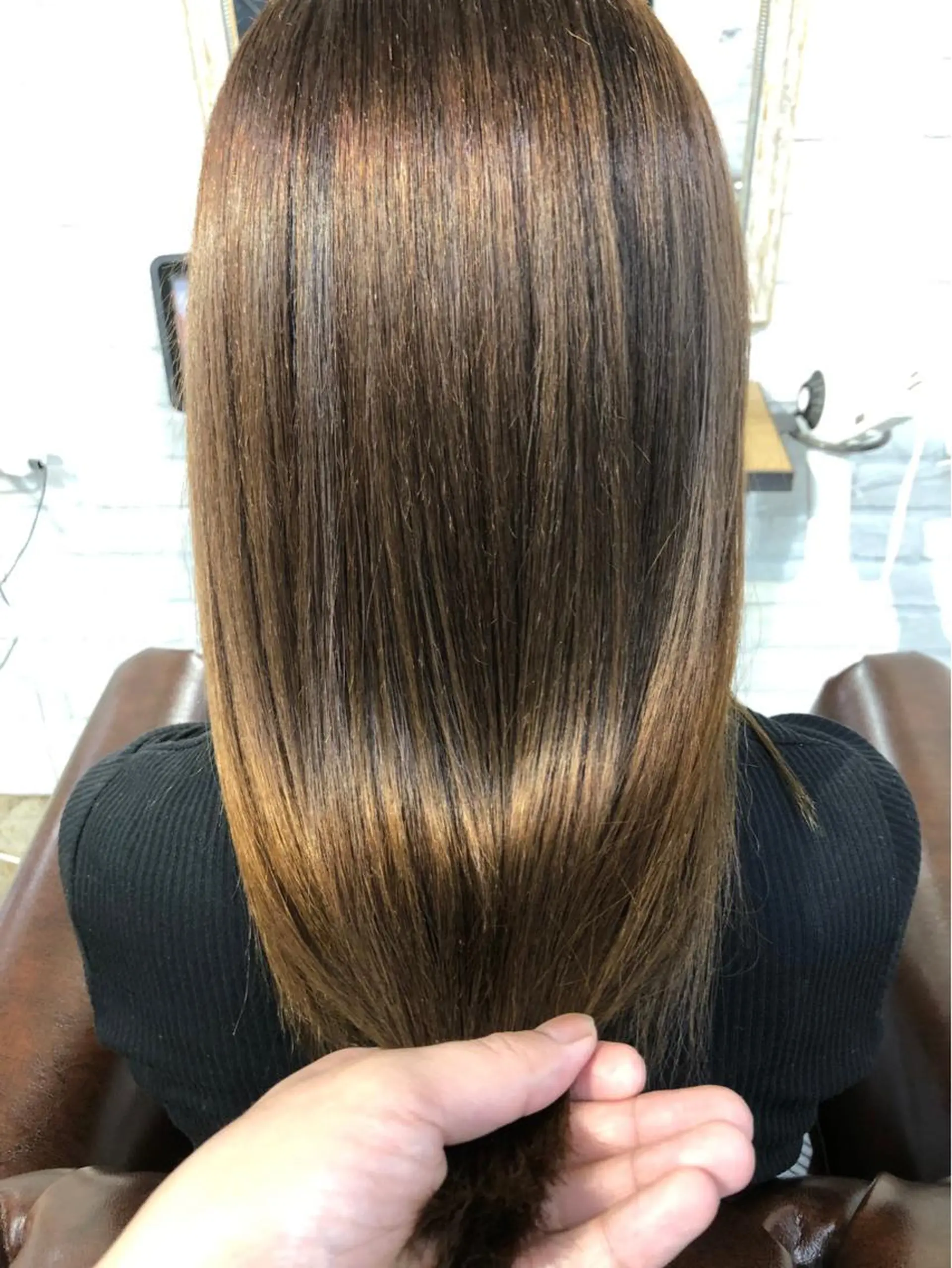 ロング トリートメント hair living Liko池袋東口店所属・✨透明感カラー🌱 上村　舜のヘアスタイル