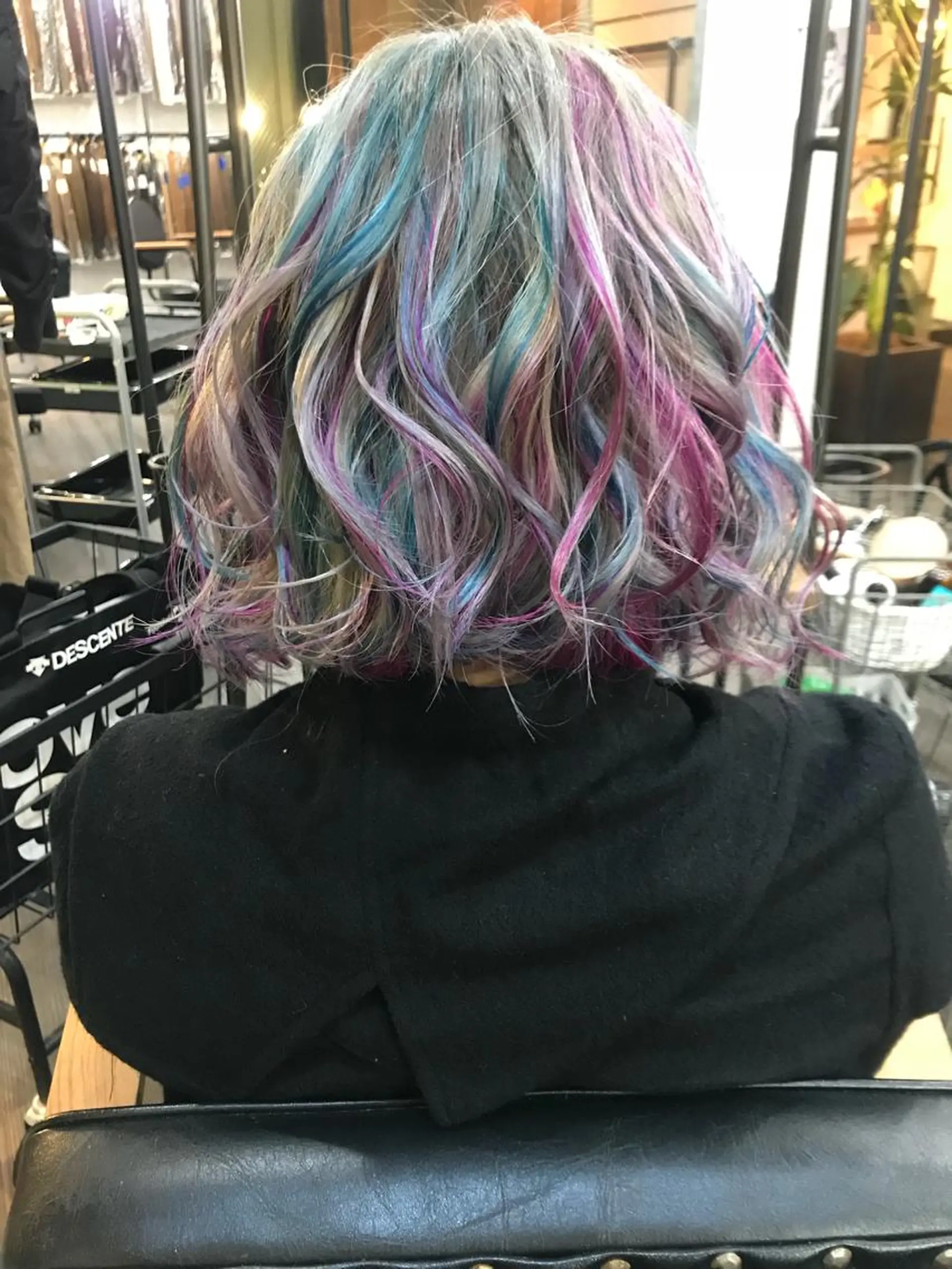 ミディアム 家田 竜のヘアスタイル