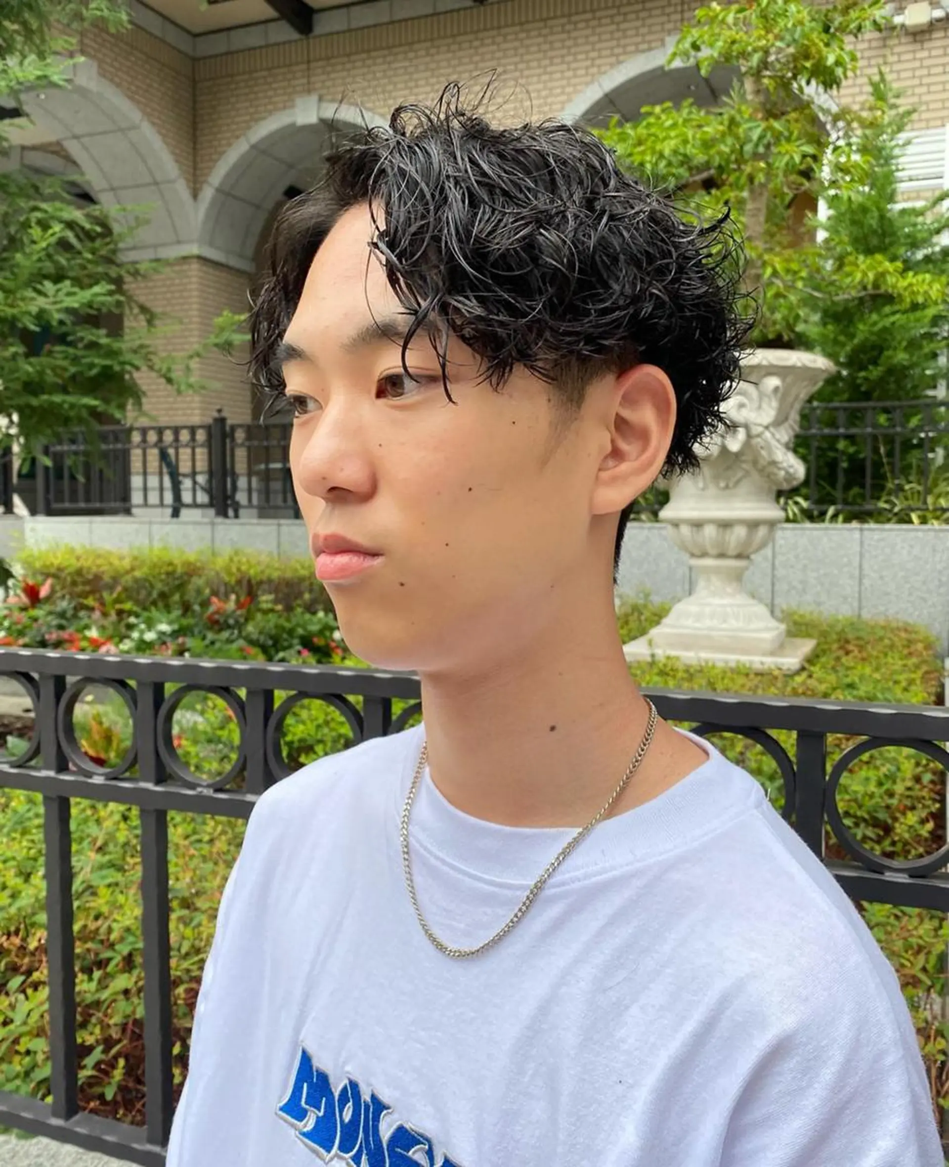 パーマ メンズ フェードカット メンズパーマ プードルパーマ メンズツイストパーマ ツイストスパイラルパーマ 年間2000名担当◎ パーマ職人/仲原佑樹のヘアスタイル