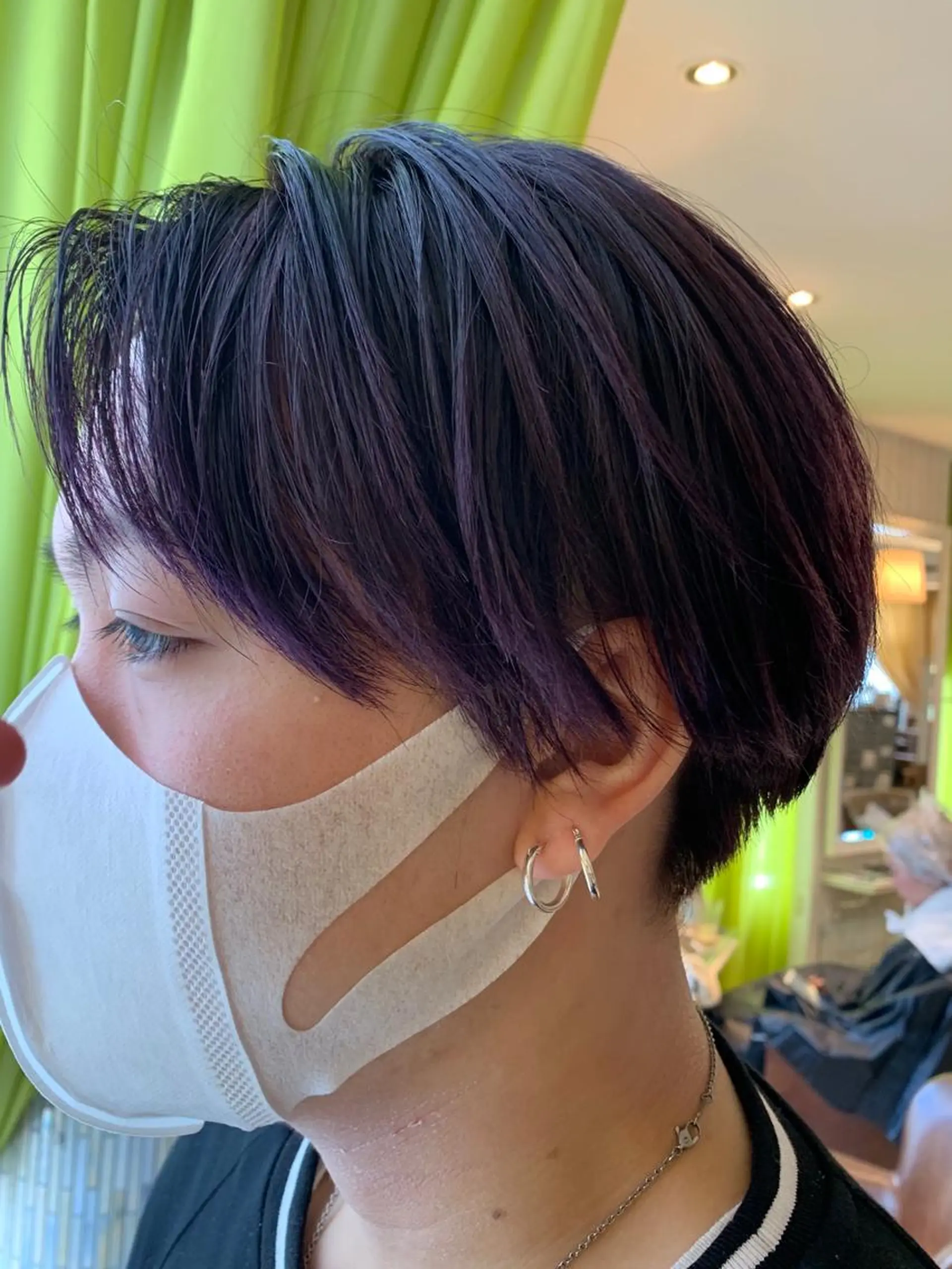 カラー パーマ ヘアアレンジ メンズ 増渕 駿介のヘアスタイル