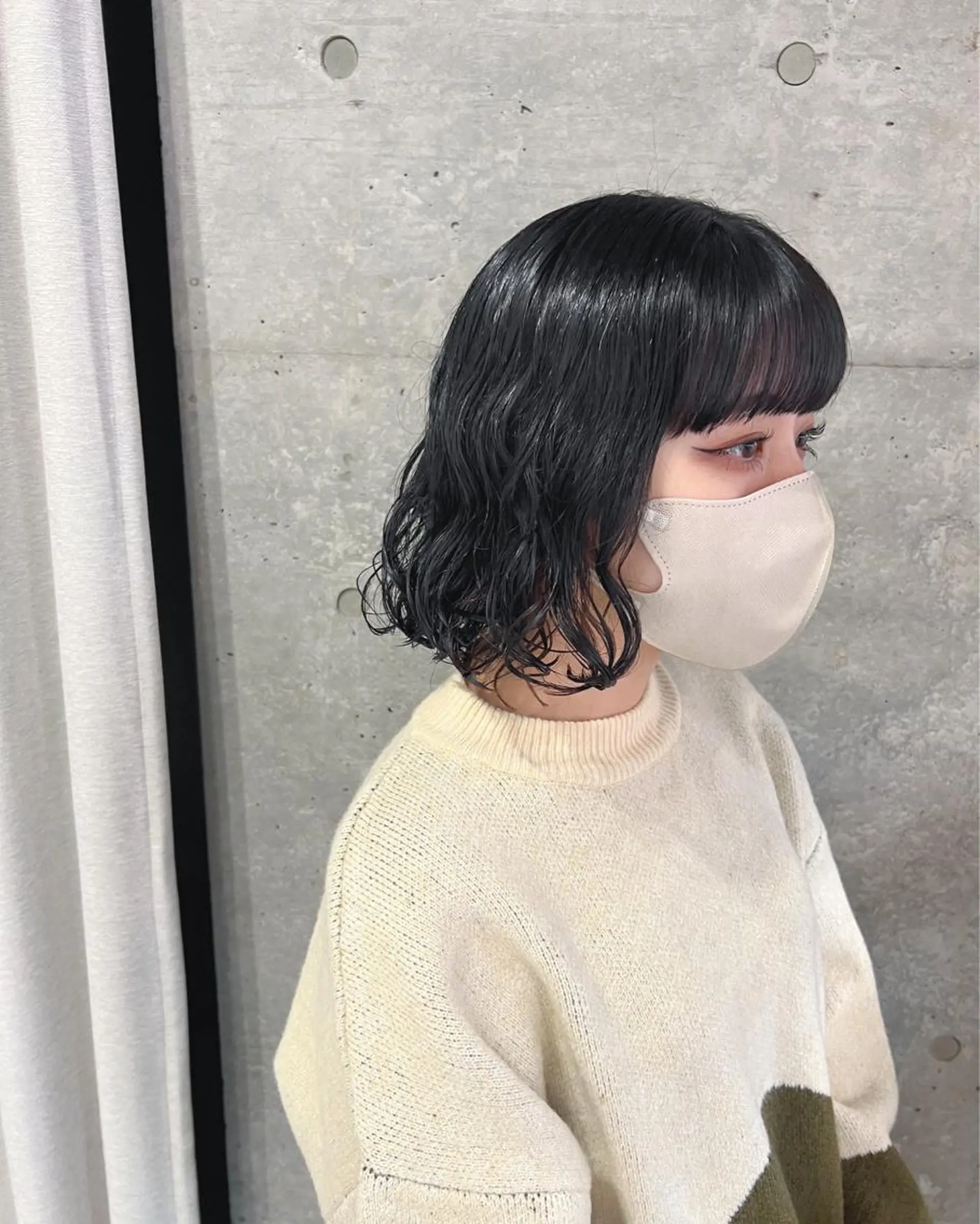 パーマ ボブパーマコテ巻き風 パーマNo1深江秀平のヘアスタイル