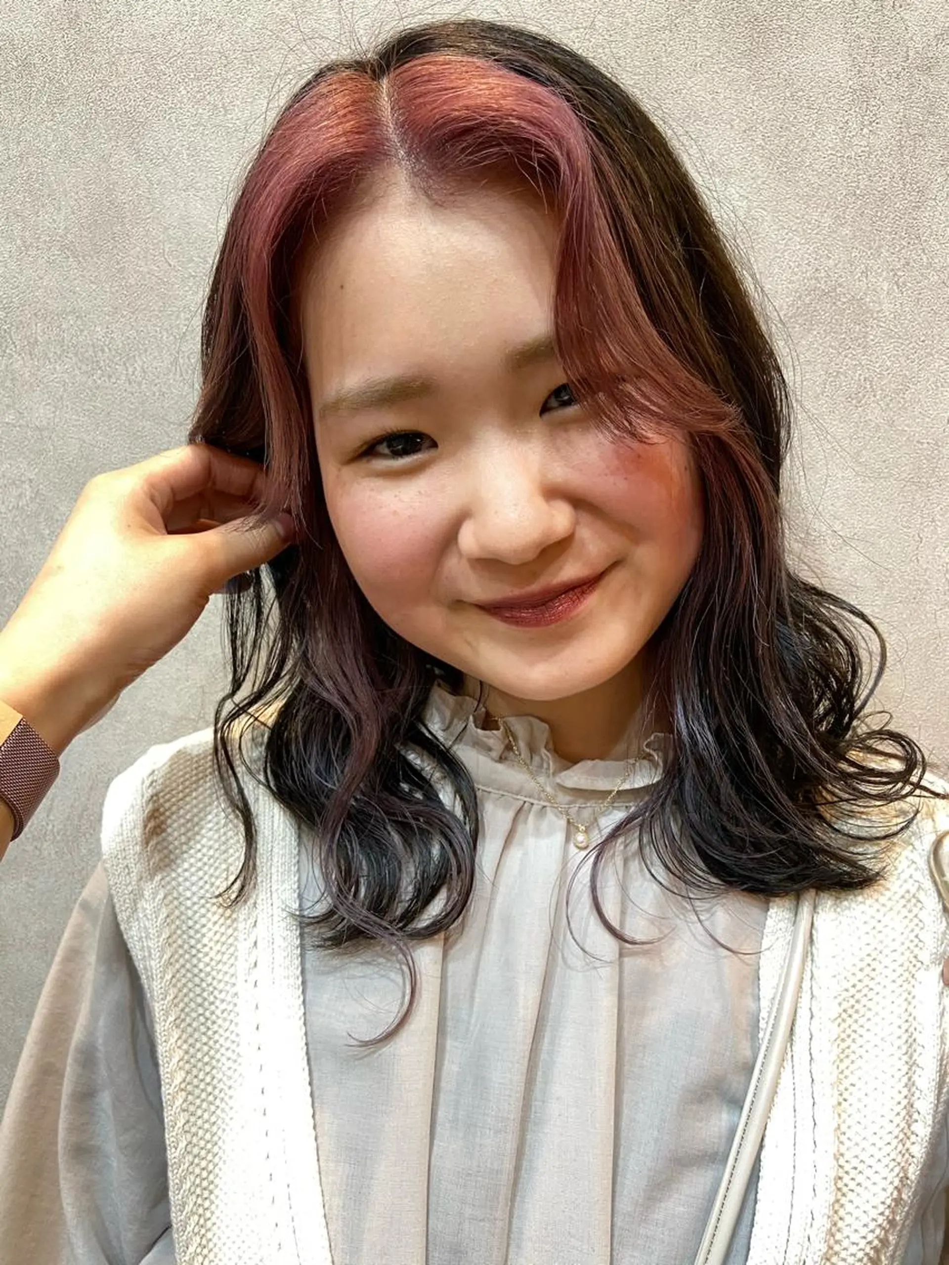 セミロング nico🏁 rihoのヘアスタイル