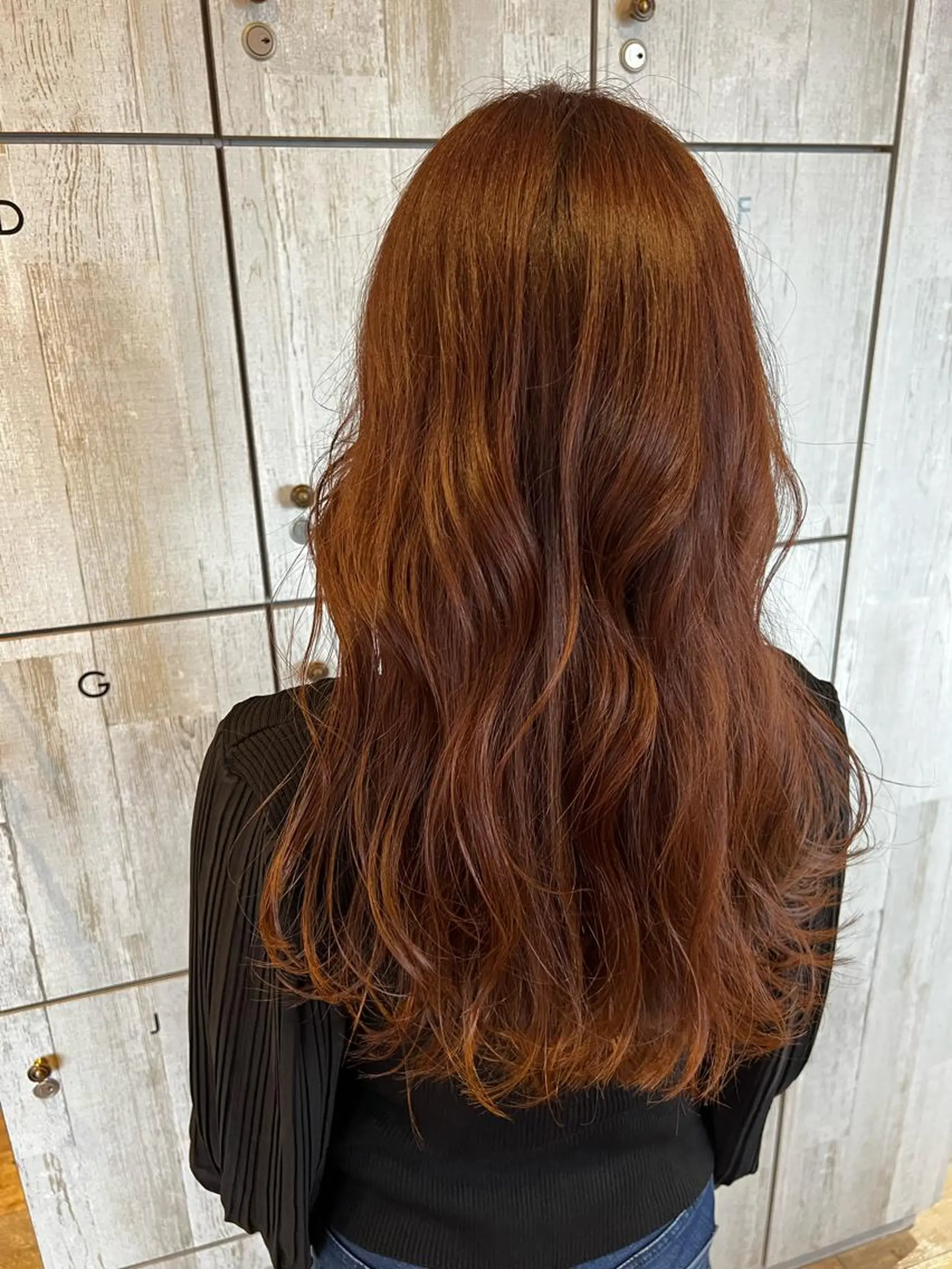 ロング カラー アッシュ 黒髪 ブリーチ ブルーカラー ブルーブラック 🌿寄り添い型美容師 🌿yuiのヘアスタイル