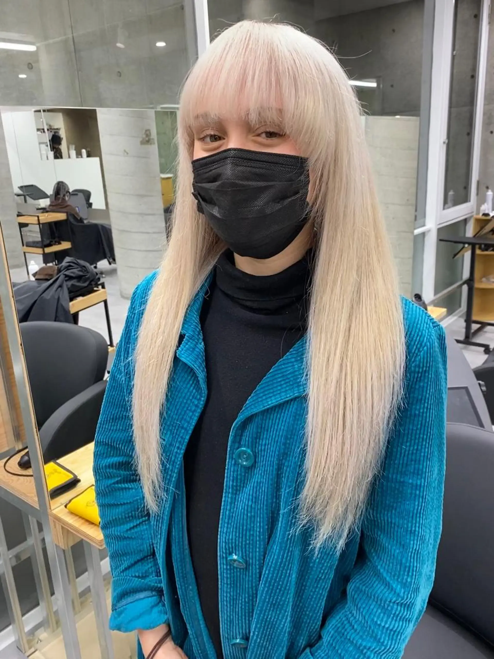 ロング カラー バレイヤージュ ブリーチ ケアブリーチ ダブルカラー ハイライトカラー welring hair salon所属・welring hair salonのヘアスタイル