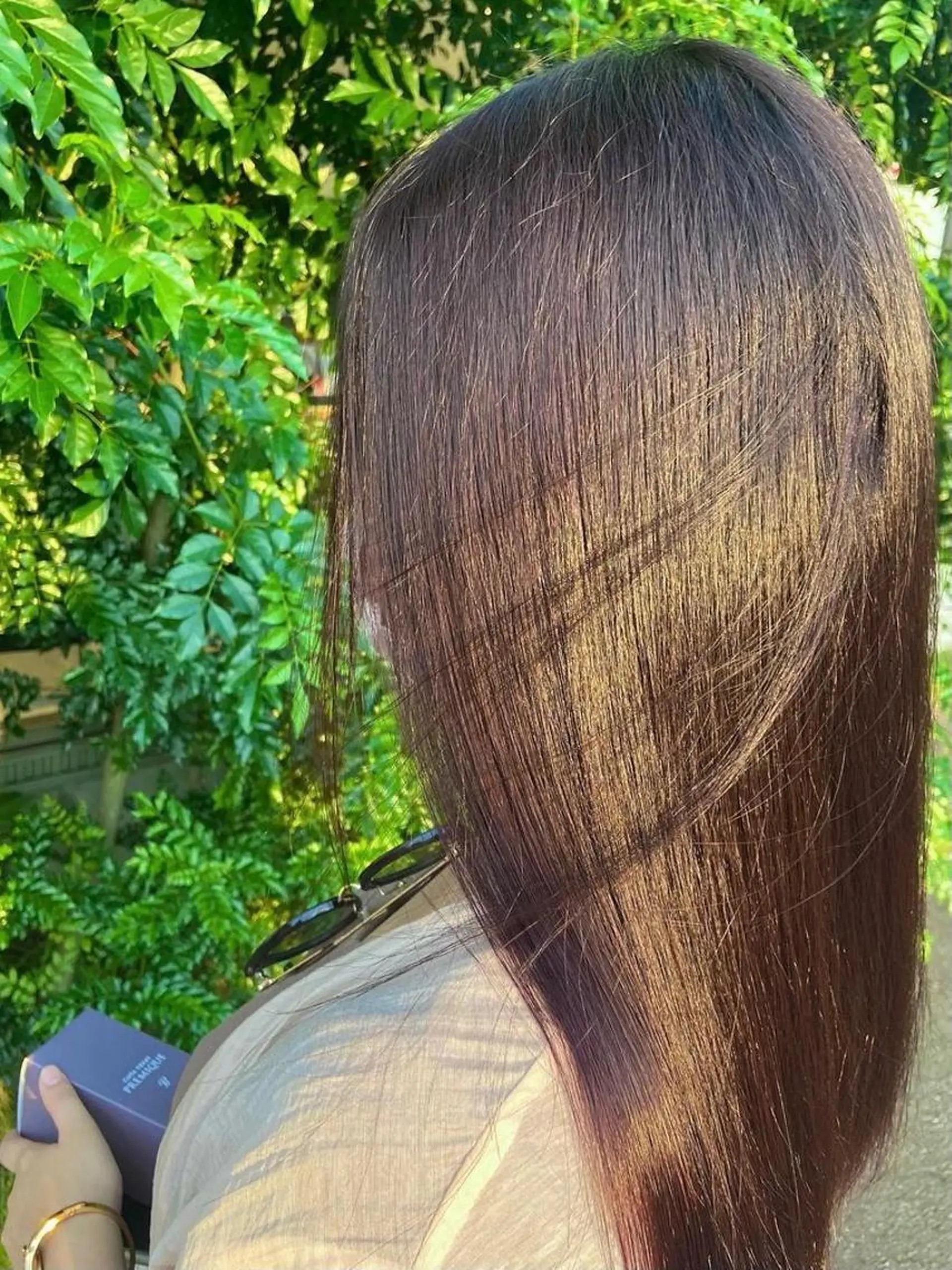 ミディアム シールエクステ ミストバング ボブ くびれヘア エクステ 杉木 勝太のヘアスタイル