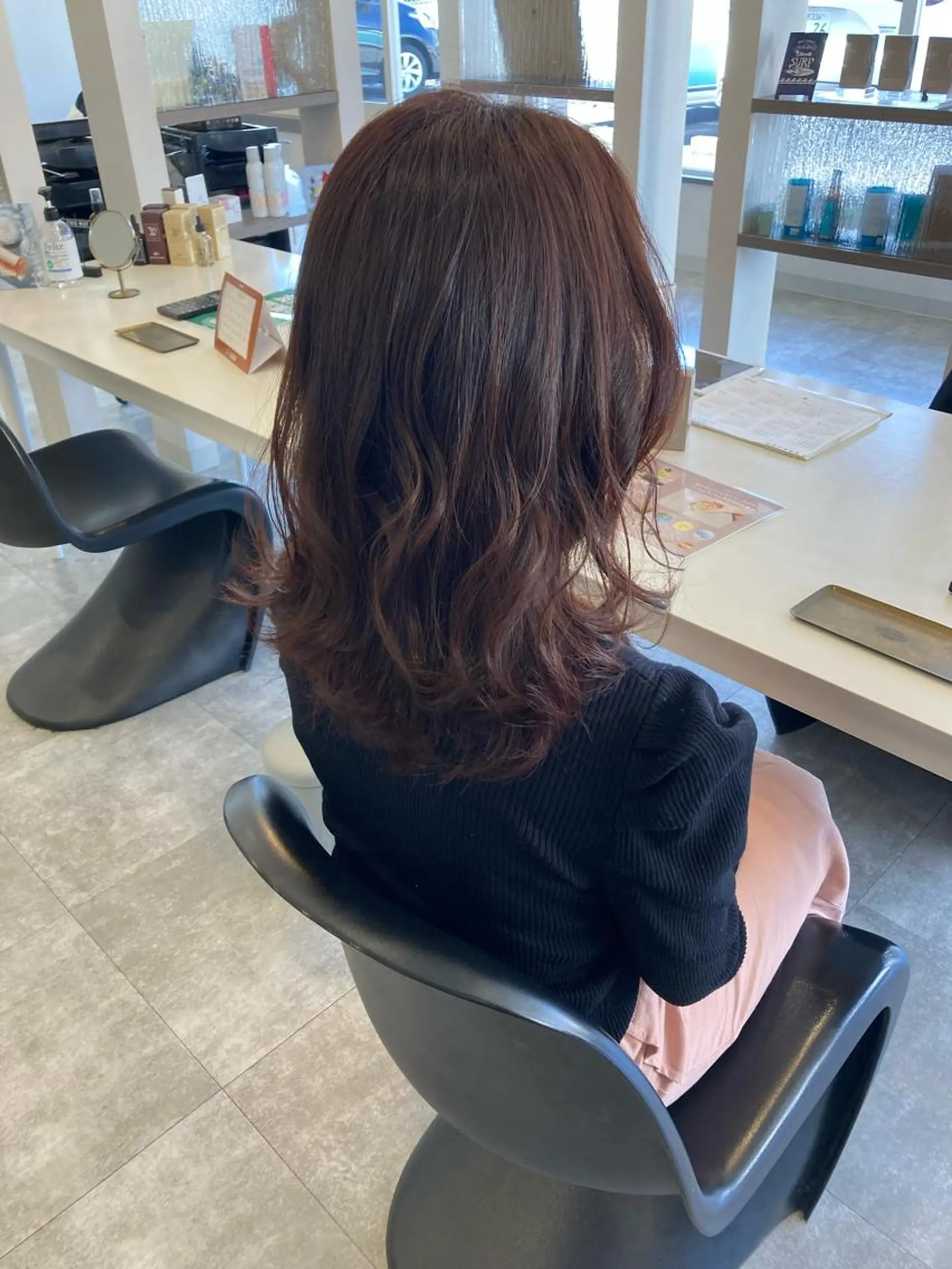 セミロング カラー 星野 美沙のヘアスタイル