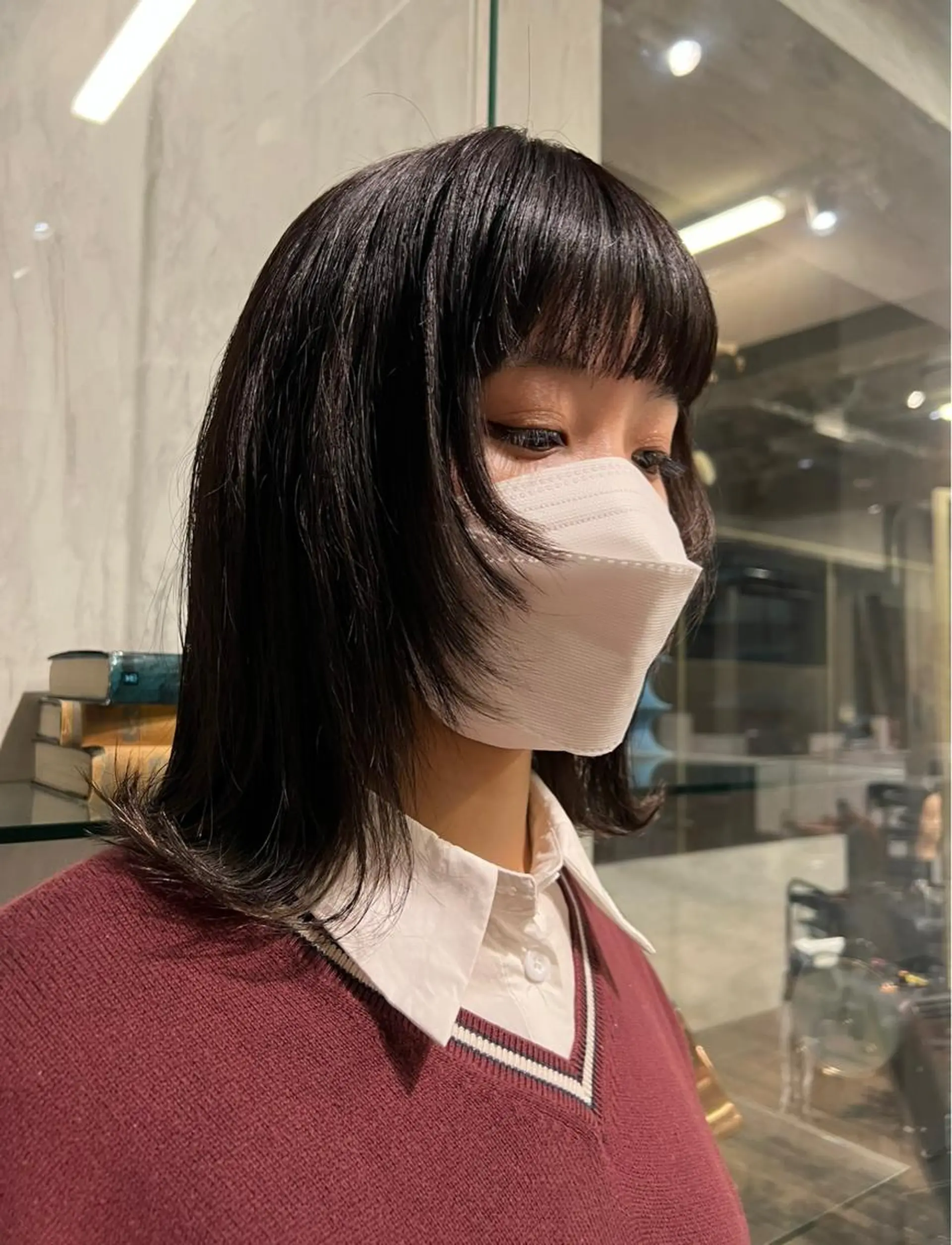 ミディアム パーマ ROBBY所属・松井美樹/似合わせ ガーリー・韓国のヘアスタイル