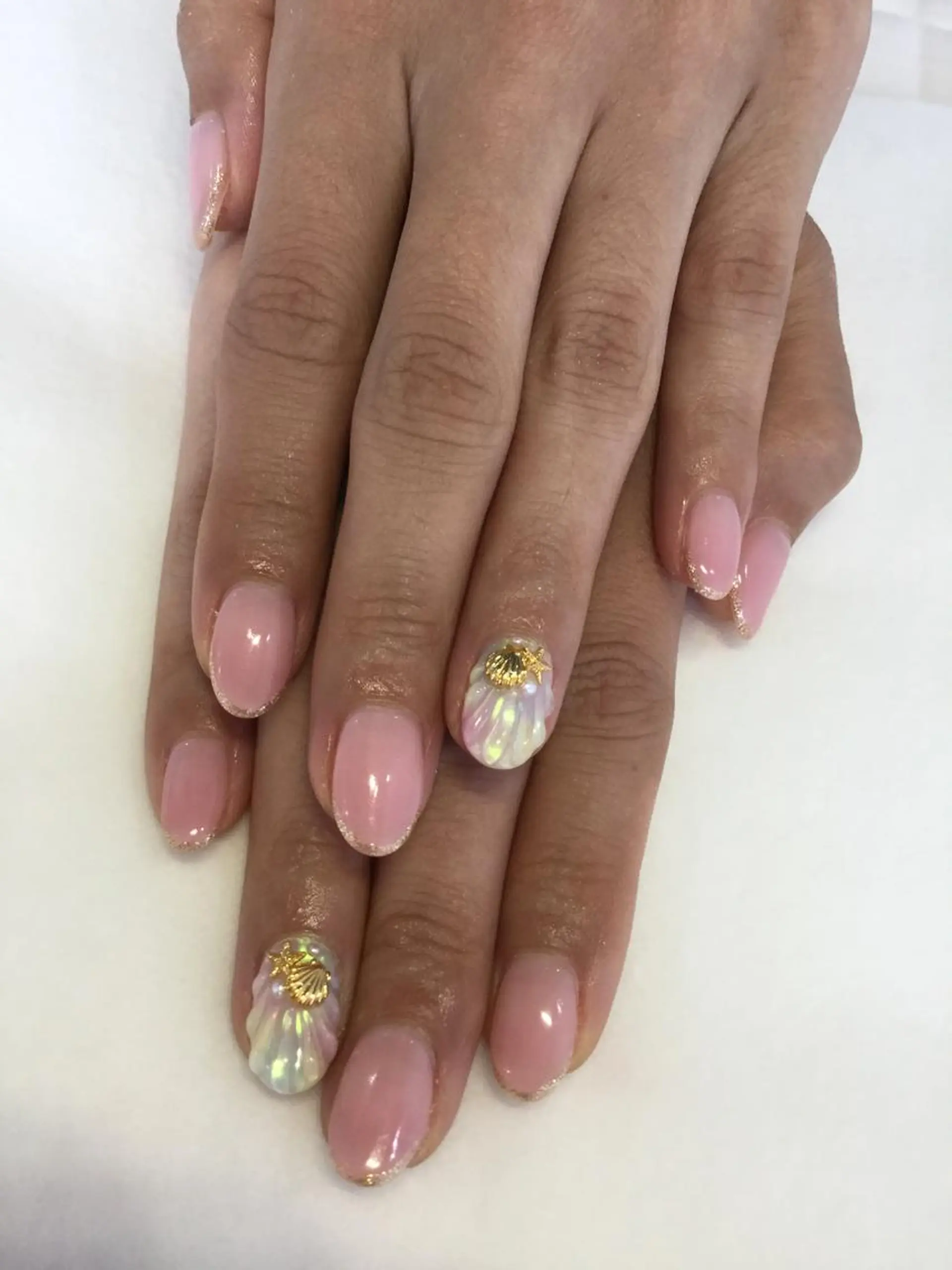 ネイル ハンドネイル 💎🐰 saki. m 🐰💎のネイルデザイン