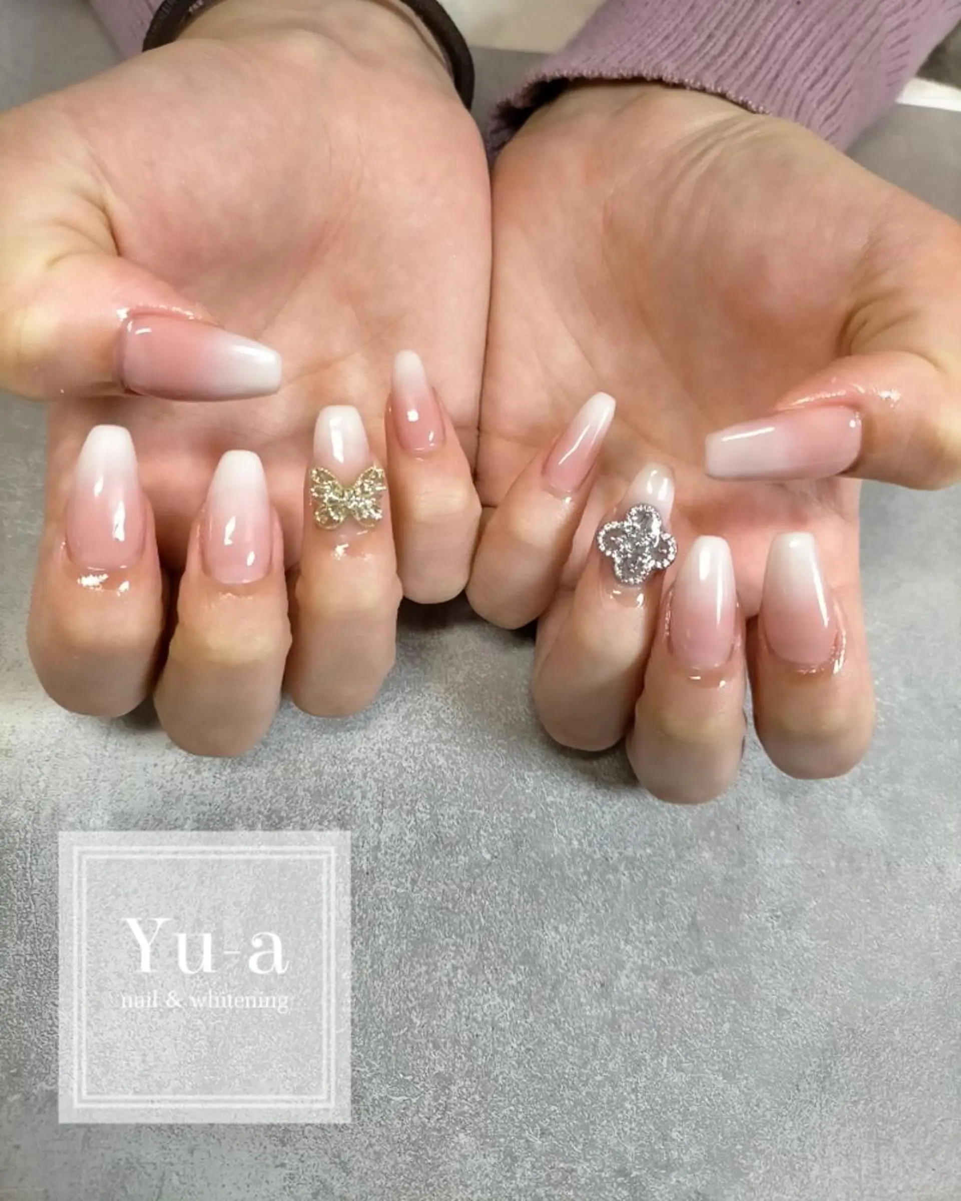 ネイル ハンドネイル yu-a☆  ネイル ＆ホワイトニングのネイルデザイン